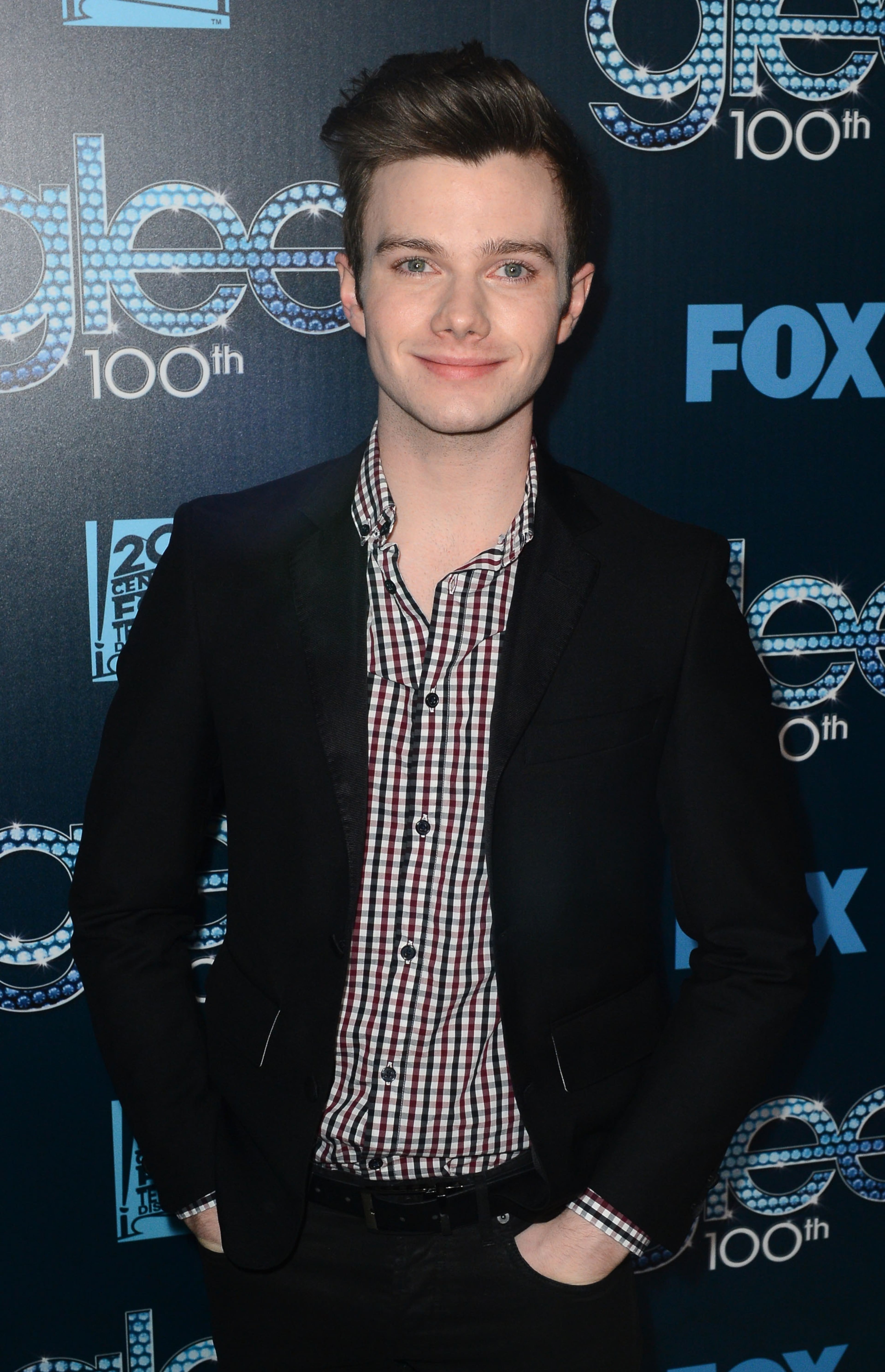 LOS ANGELES, CA - MARCH 18: Actor Chris Colfer attends Fox's "GLEE" 100th Episode Celebration held at Chateau Marmont on March 18, 2014 in Los Angeles, California. (Photo by Mark Davis/Getty Images)