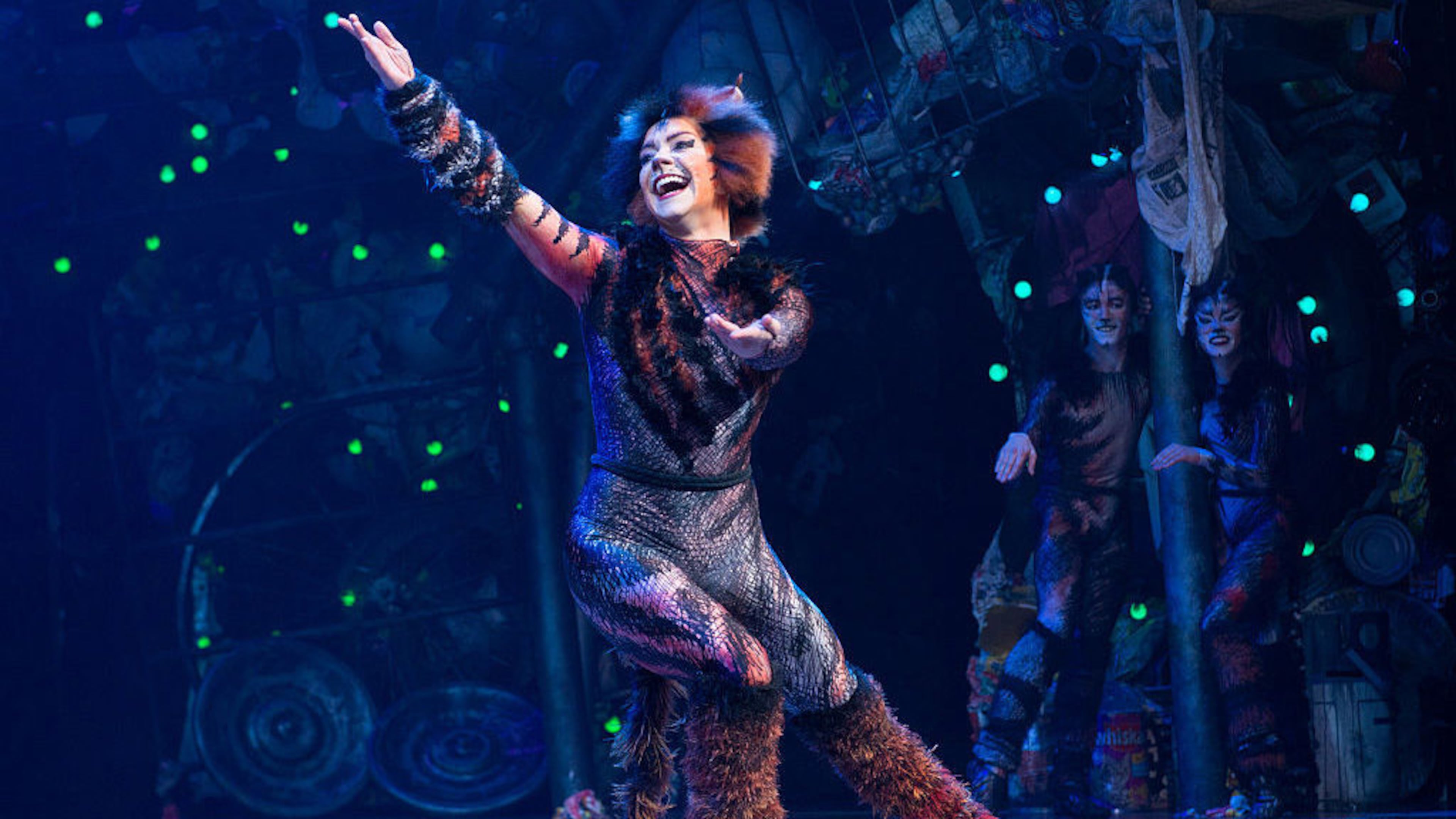 Lili Froehlich as Electra performs at the ever revival of "Cats" on Broadway on July 31, 2016 in New York City. A film adaptation of "Cats" is set for a December 2019 release.