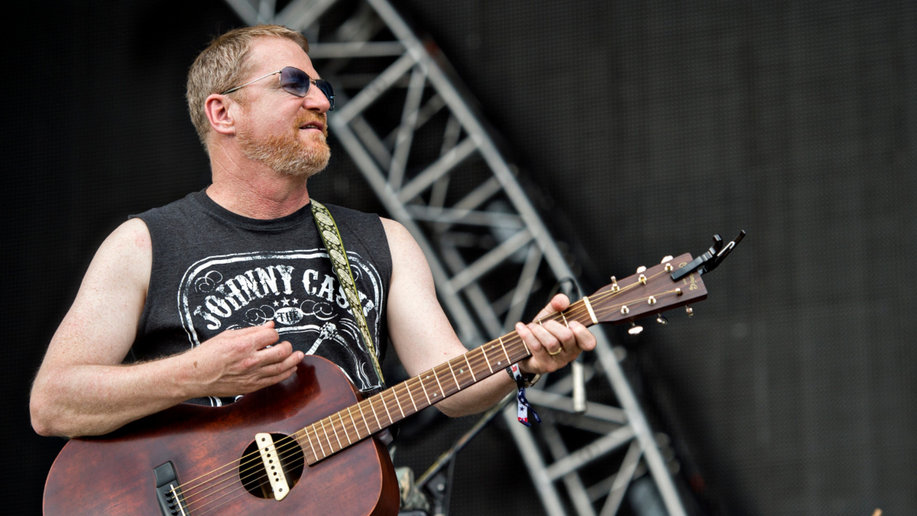 David Lowery performs during the Shaky Boots Music Festival at Kennesaw State University on Sunday, May 17, 2015. JONATHAN PHILLIPS / SPECIAL