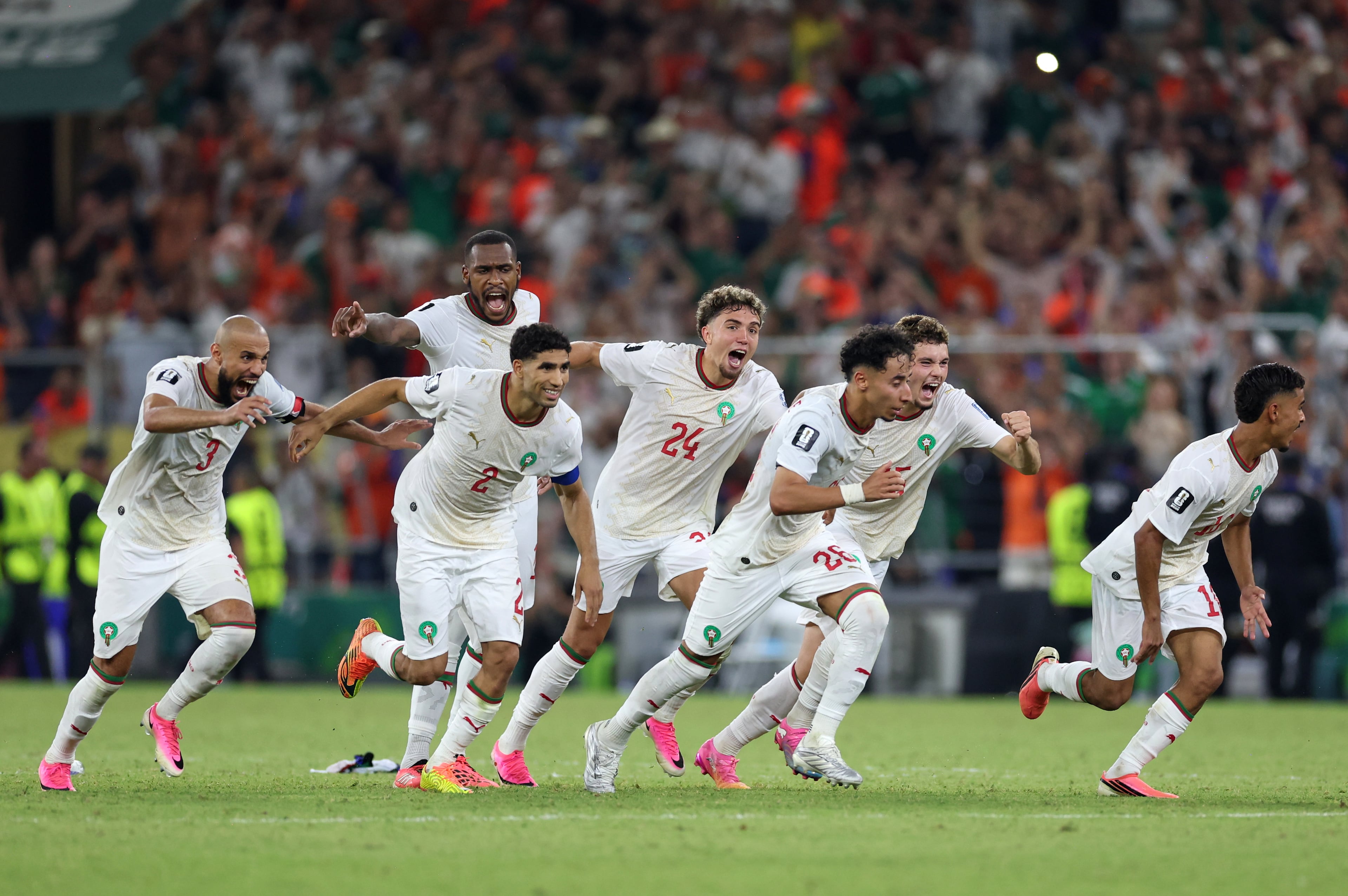 APTOPIX Morocco Netherlands WCup Soccer