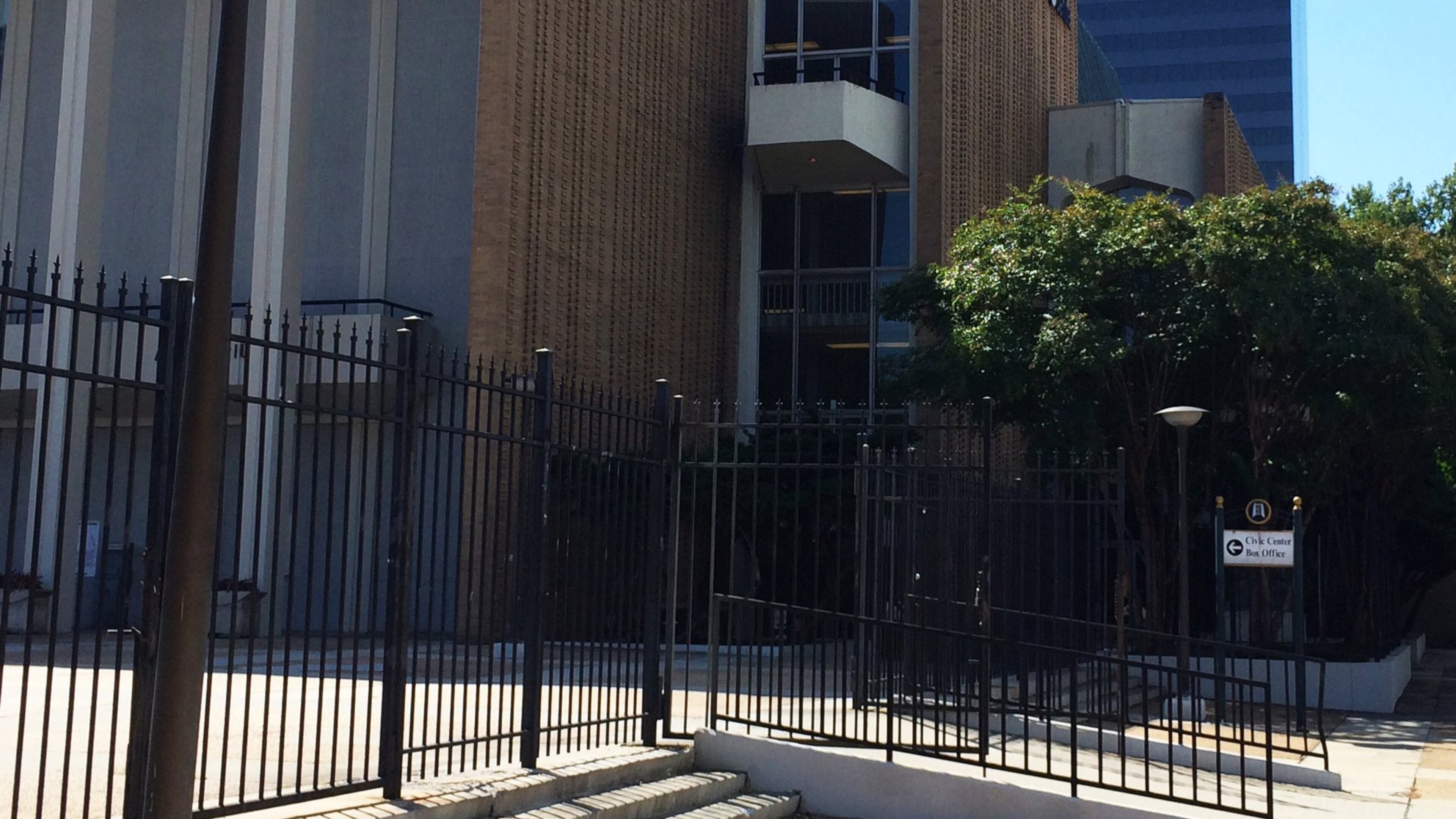 Texas developer Weingarten Realty was negotiating to buy the Boisfeuillet Jones Atlanta Civic Center site from Invest Atlanta. The deal is now off, or at least stalled. J. Scott Trubey/STAFF strubey@ajc.com