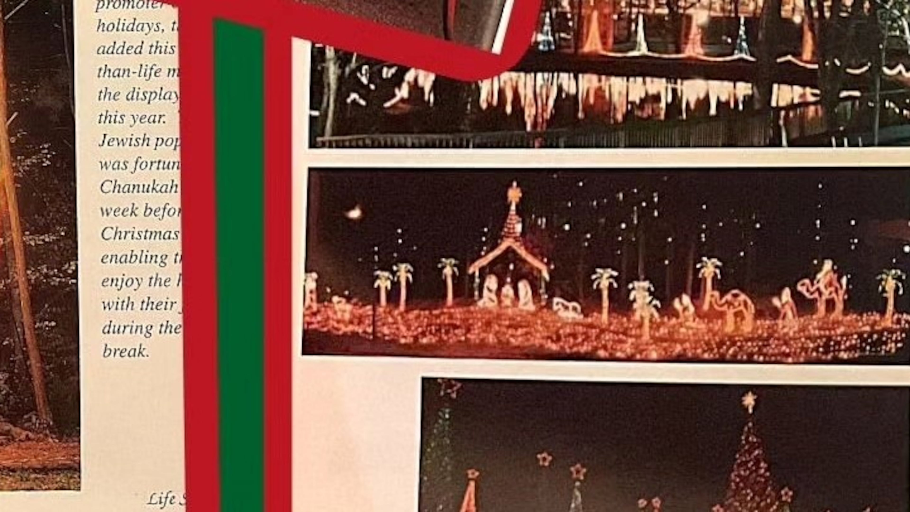 Through Dec. 31, Lights of LIFE are on display at Life University, 1269 Barclay Circle, Marietta. (Courtesy of Life University)