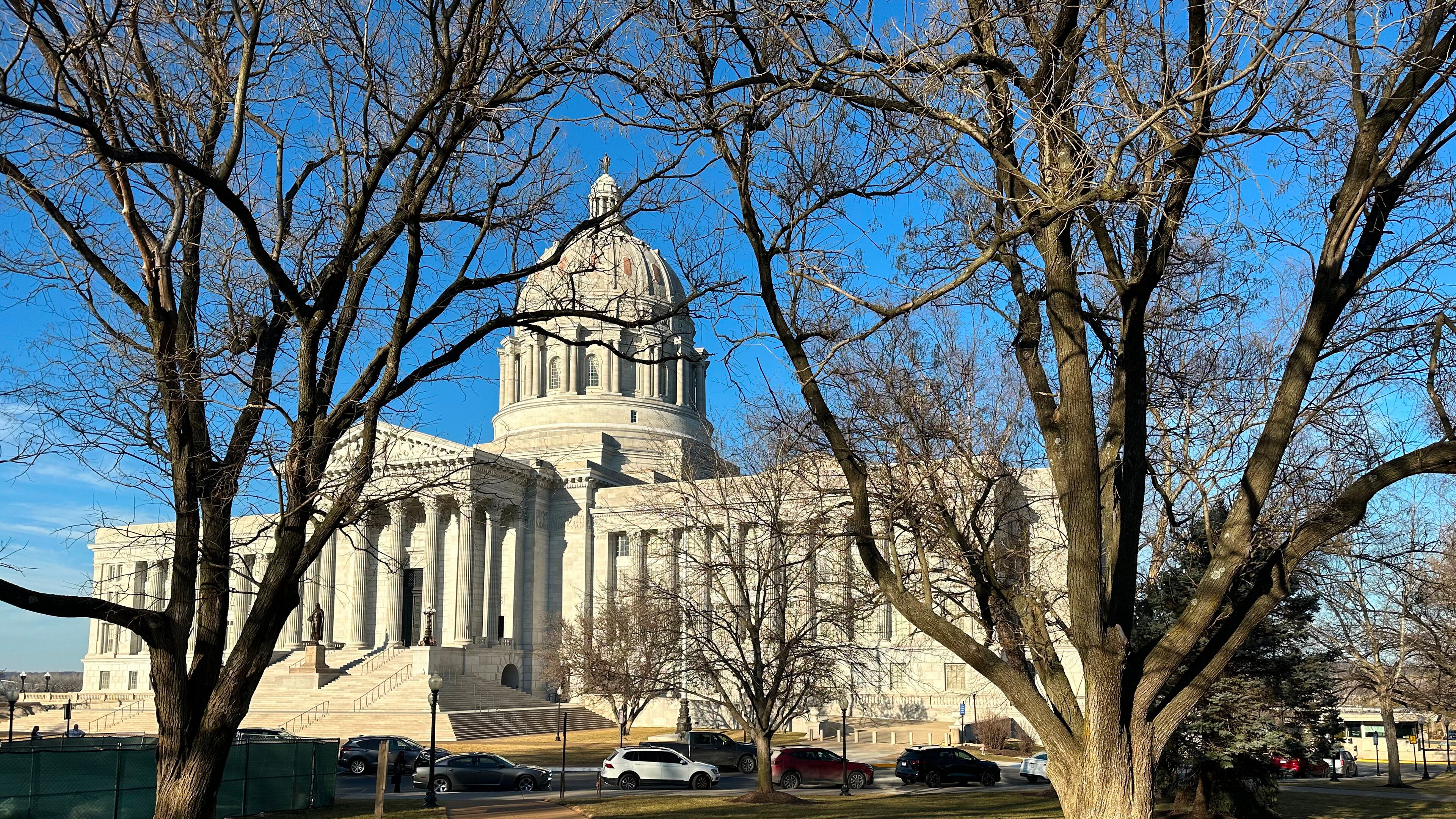 FILE - The Missouri Capitol is seen Feb. 9, 2026, in Jefferson City, Mo. (AP Photo/David A. Lieb, File)