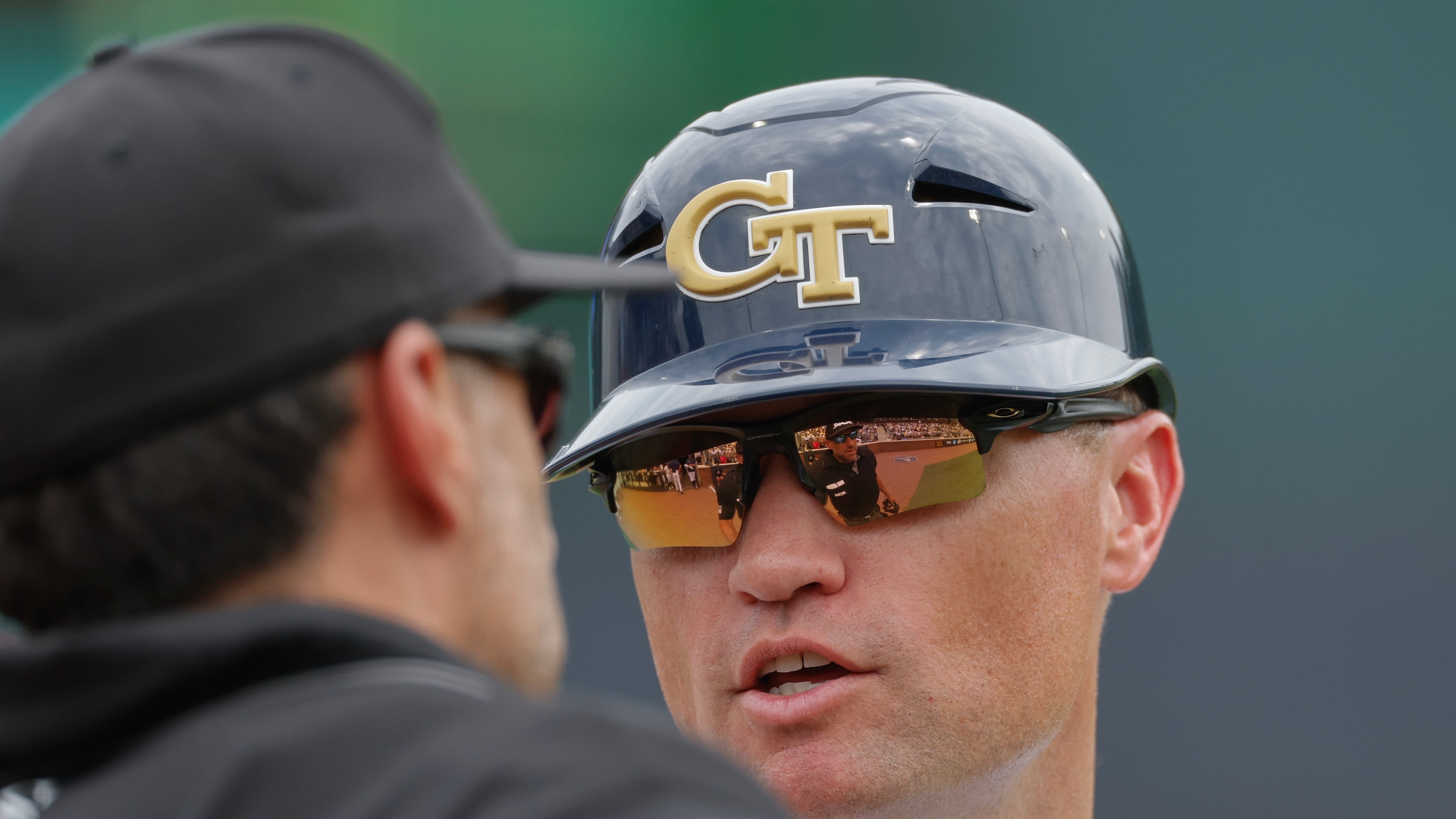 Georgia Tech head coach James Ramsey, right, announced two changes to his coaching staff Wednesday. (Erik S. Lesser for the AJC)