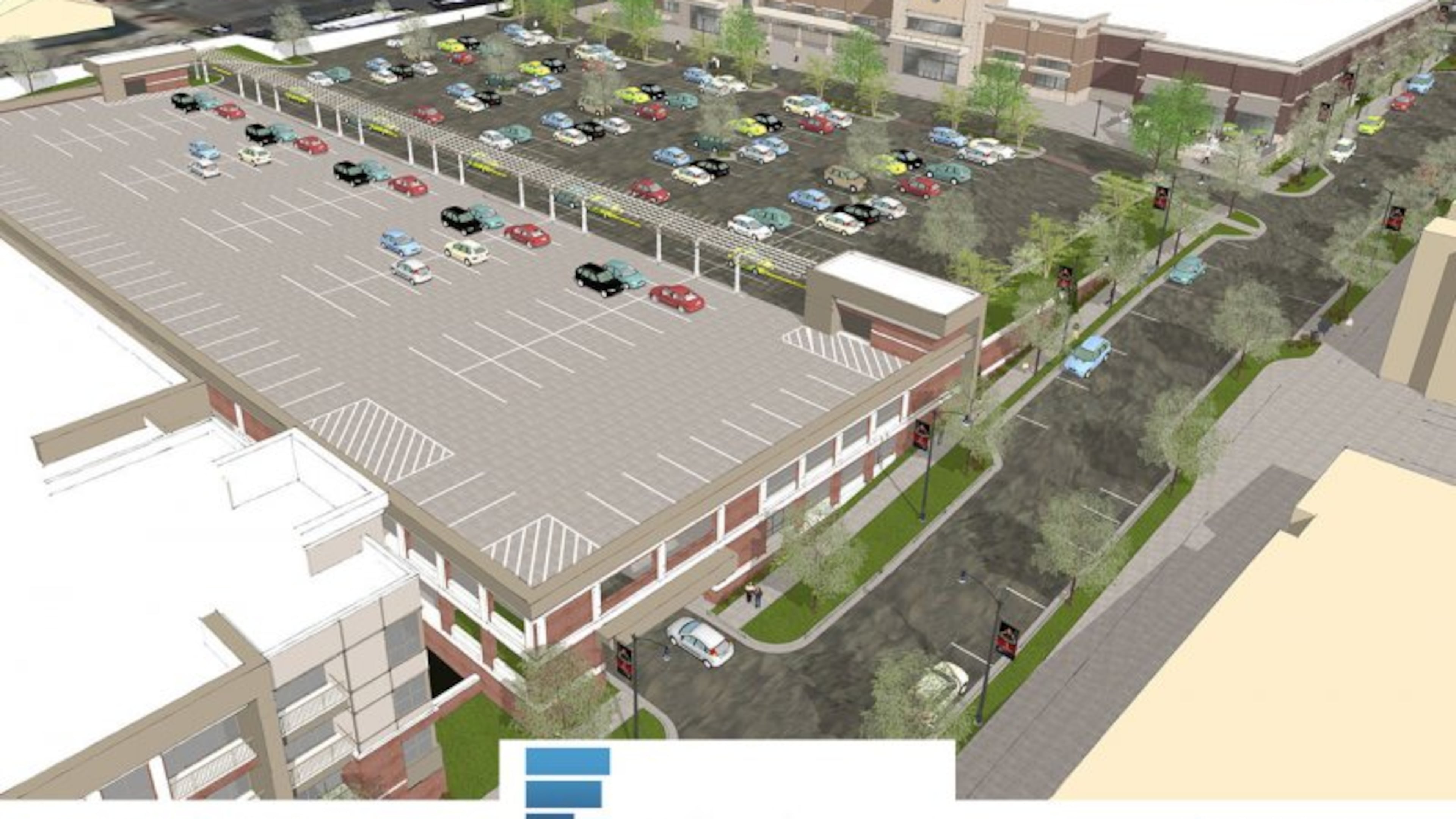 A rendering of the Kroger at 2542 Morosgo Way courtesy of Fuqua Development.