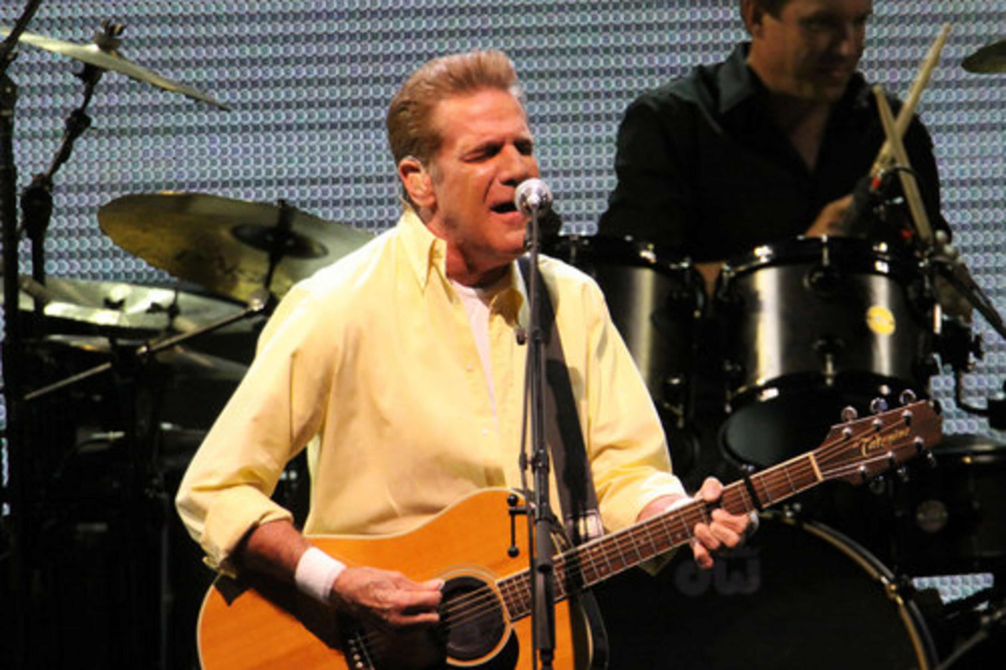Glenn Frey leads the Eagles in "Seven Bridges Road." The 1980 hit was band's last Top 40 single until 1994.