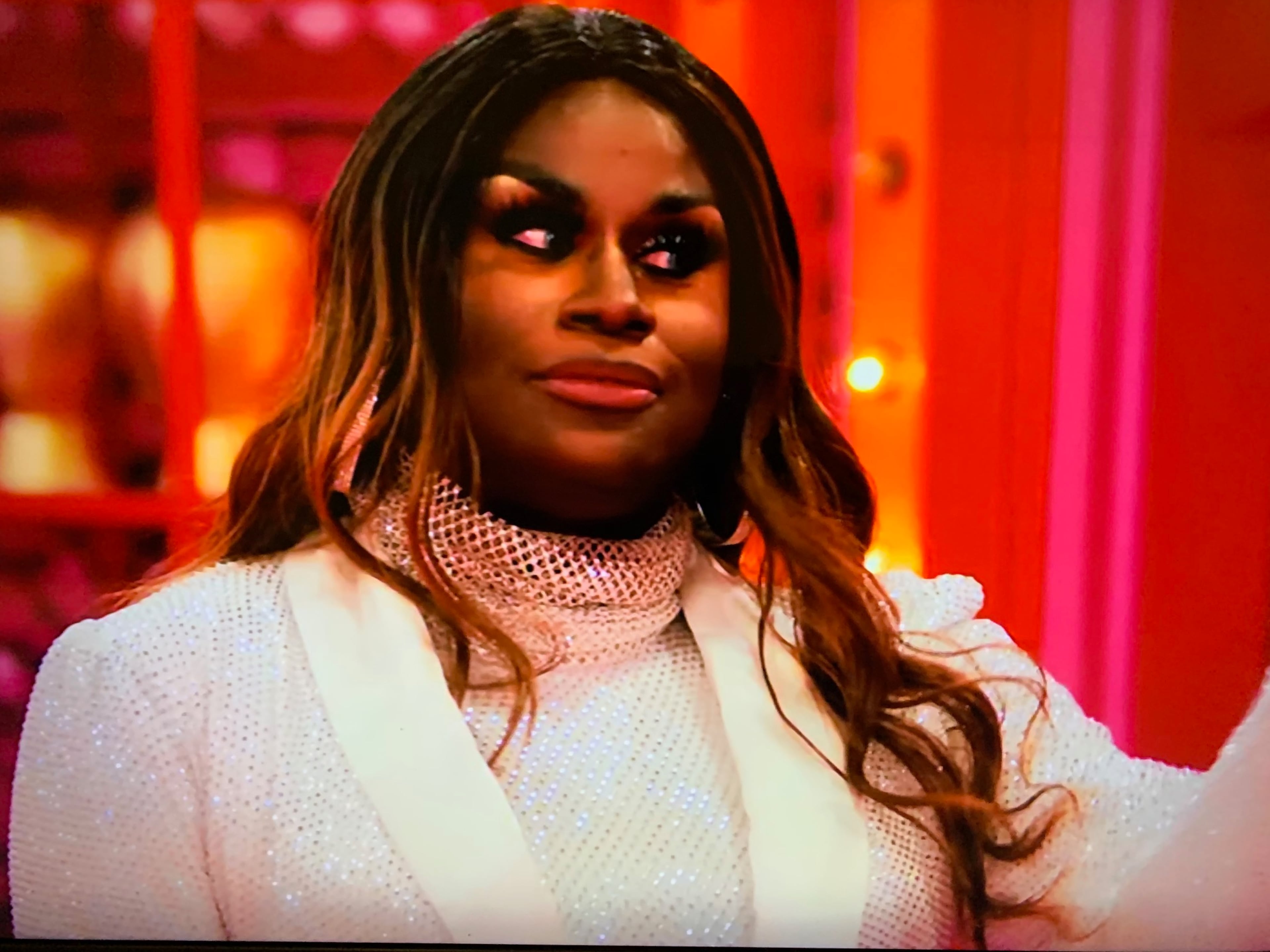 Lala Ri moments after she enters "RuPaul's Drag Race" season 13 that debuted Jan. 1, 2021. VH1