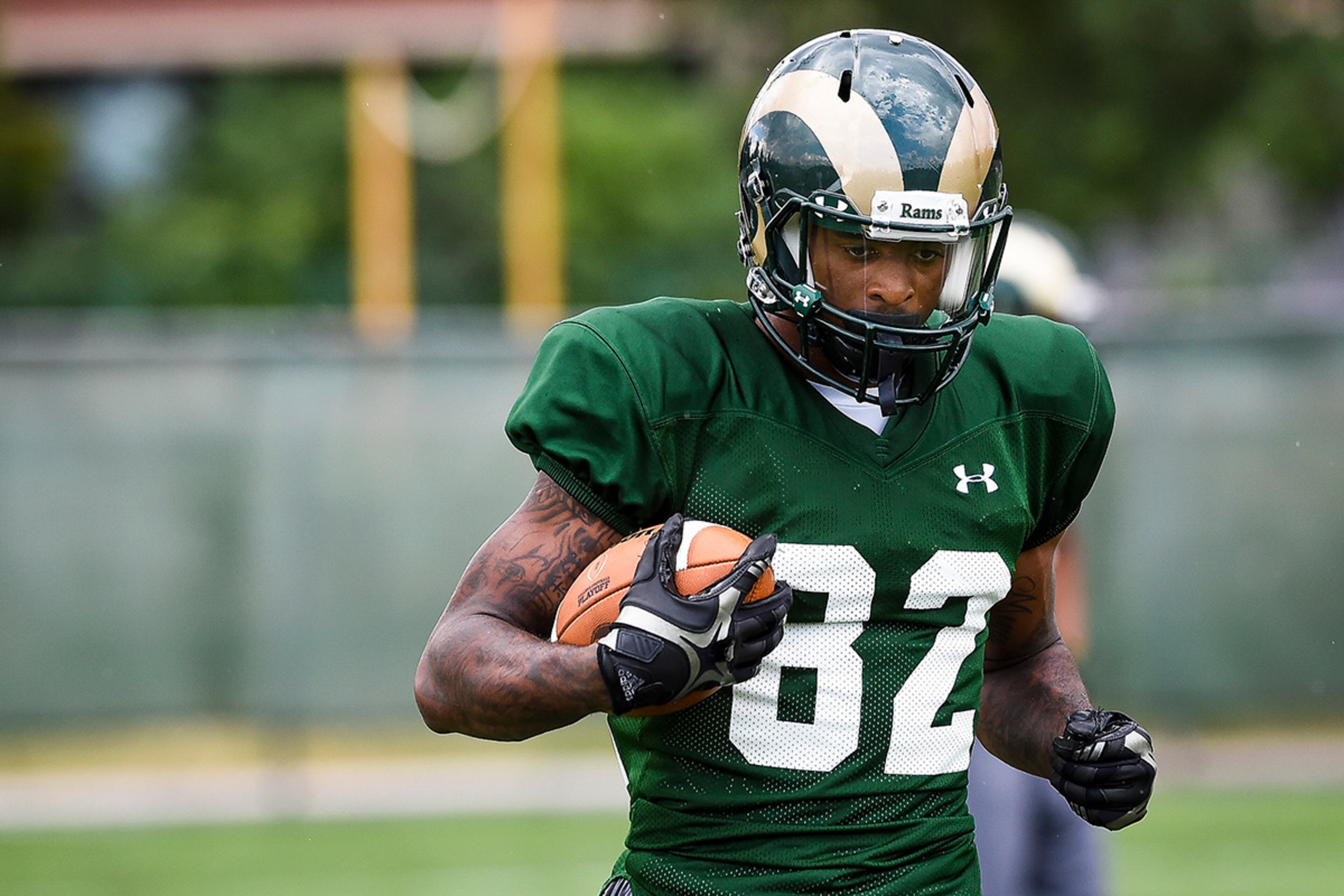 Colorado State's new head coach is Mike Bobo, the former UGA offensive coordinator. Bobo brought a few of his former UGA staff members with him to Colorado State.
