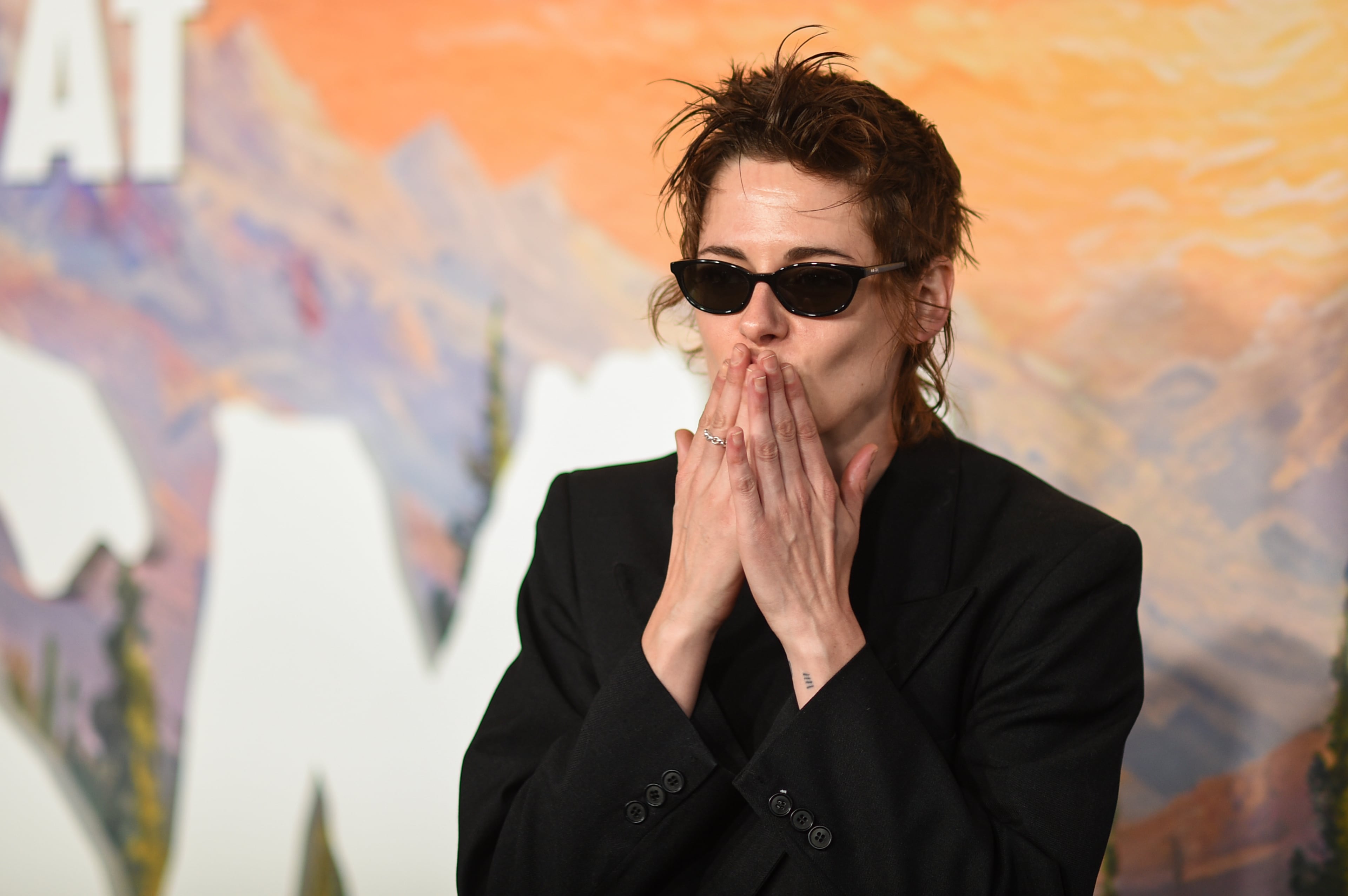 Kristen Stewart arrives at the premiere of "Teenage Sex and Death at Camp Miasma" on Wednesday, July 29, 2026, in Los Angeles. (Richard Shotwell/AP)