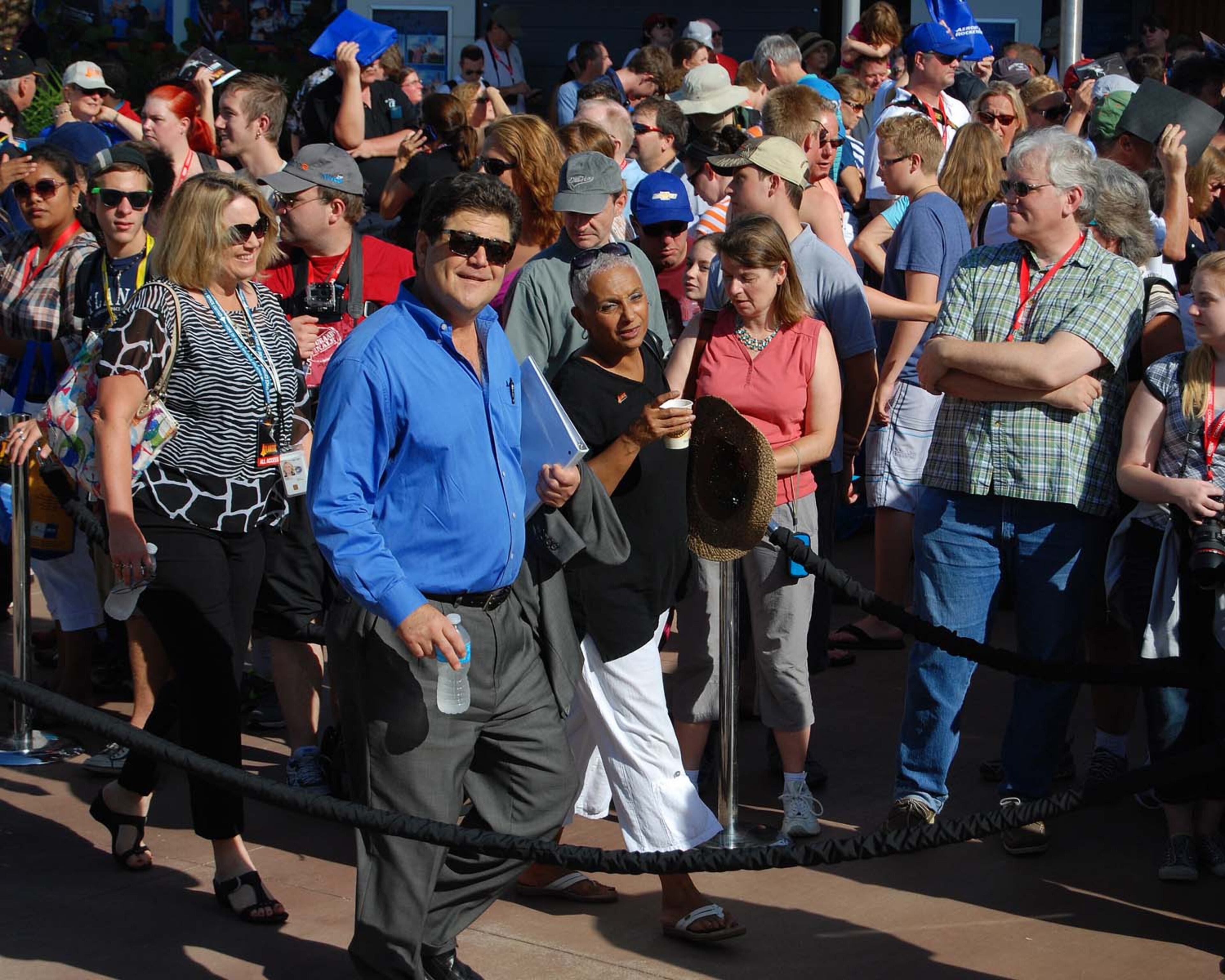 Excited visitors, astronauts, as well as, local and national dignitaries showed up to enjoy the fun and festivities during the official grand opening ceremony for the newest Kennedy Space Center Visitor Complex attraction, Space Shuttle Atlantis Experience.