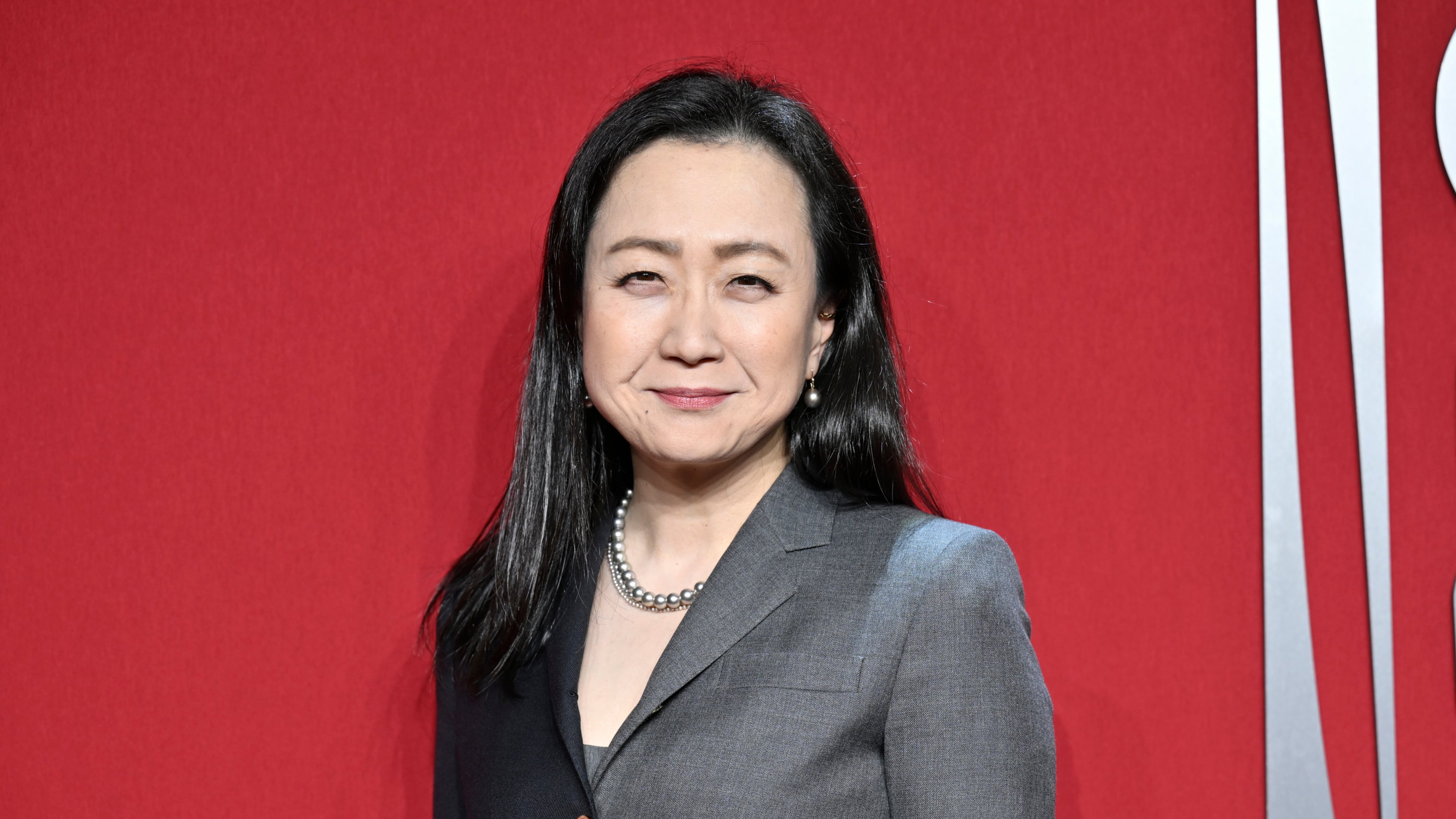 FILE - Min Jin Lee attends the GQ Global Creativity Awards in New York on April 6, 2023. (Photo by Evan Agostini/Invision/AP, File)