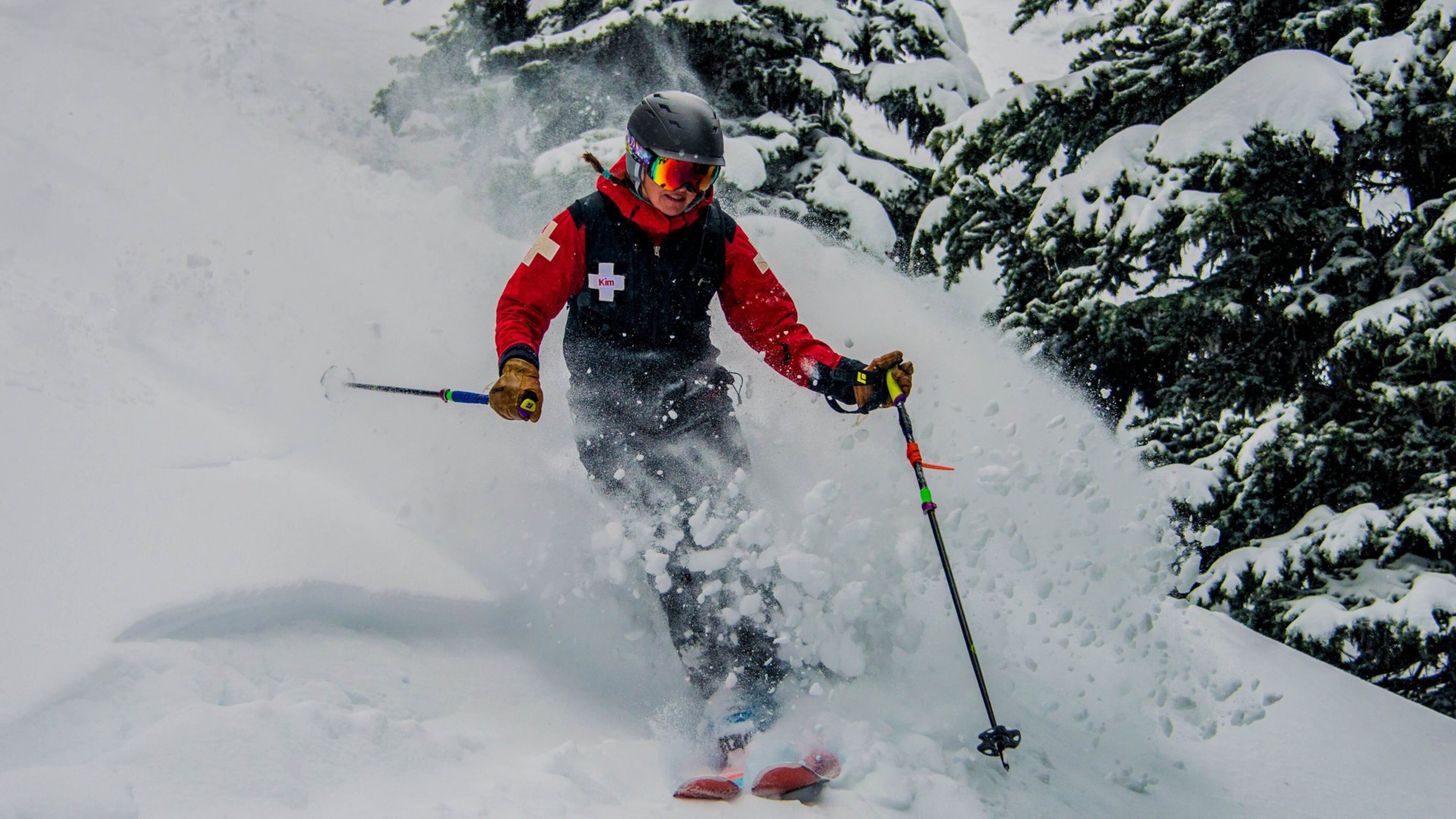 Kim Kircher is Crystal Mountain s new ski patrol director. She is believed to be Washington s first female ski patrol director. (Andrew Longstreth/TNS)