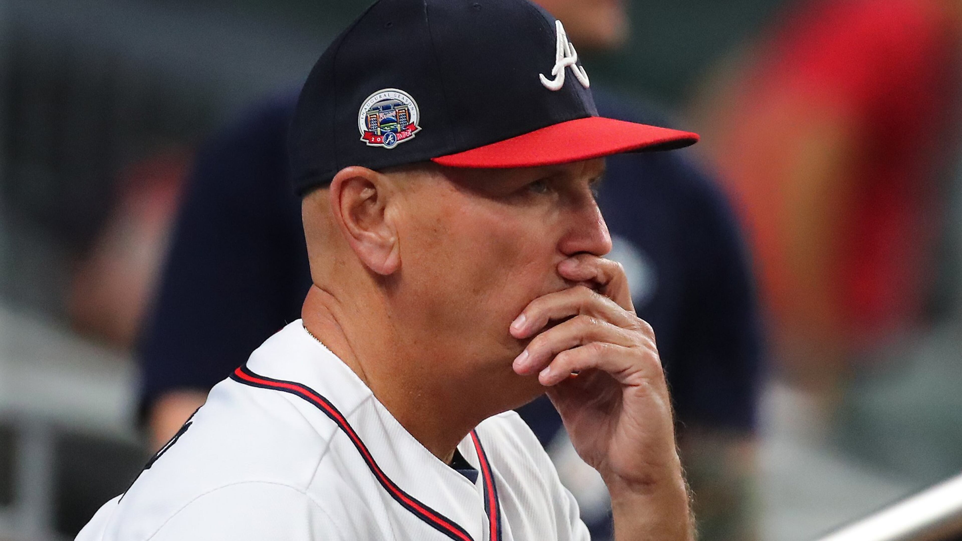 Manager Brian Snitker welcomed a stretch of 20 games in 20 days that began Friday for the Braves, who have struggled for most of the first six weeks and entered Friday with an 11-20 record. (Curtis Compton/ccompton@ajc.com)