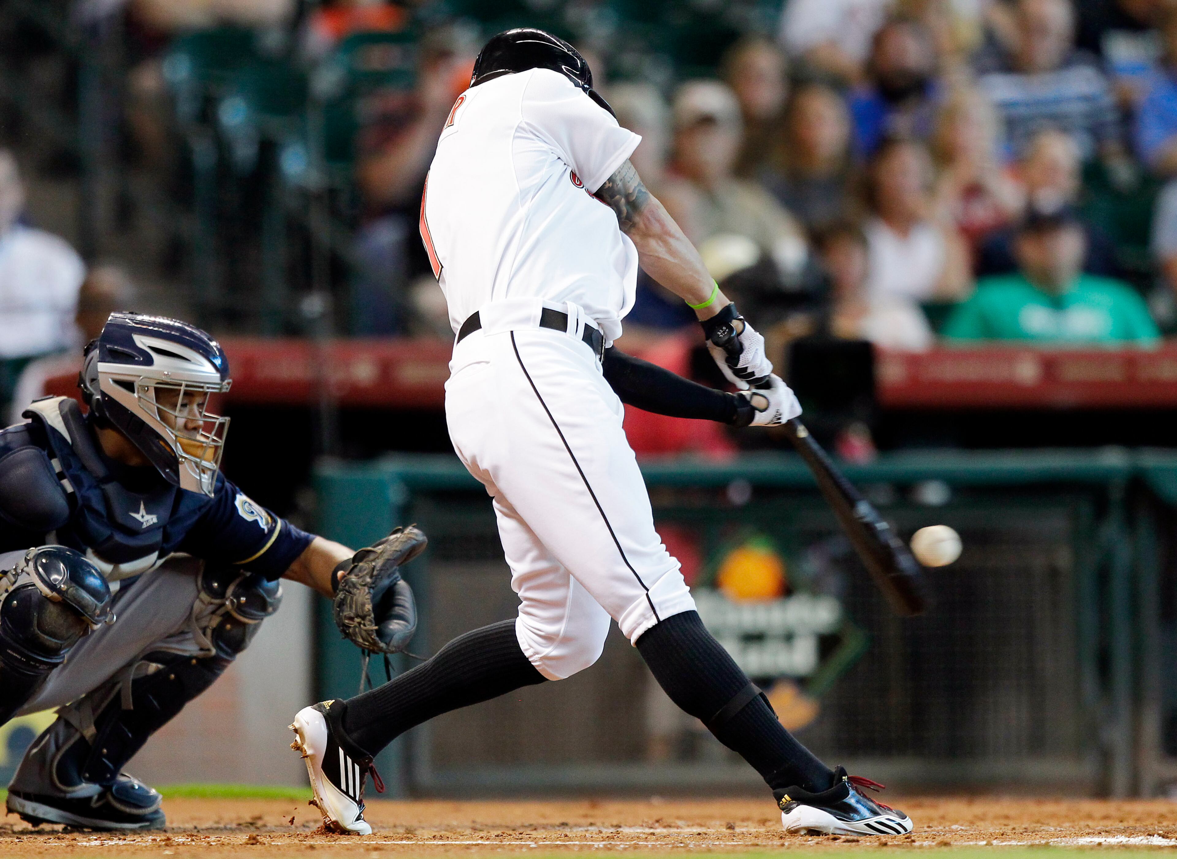 Schafer is a career .221 hitter.