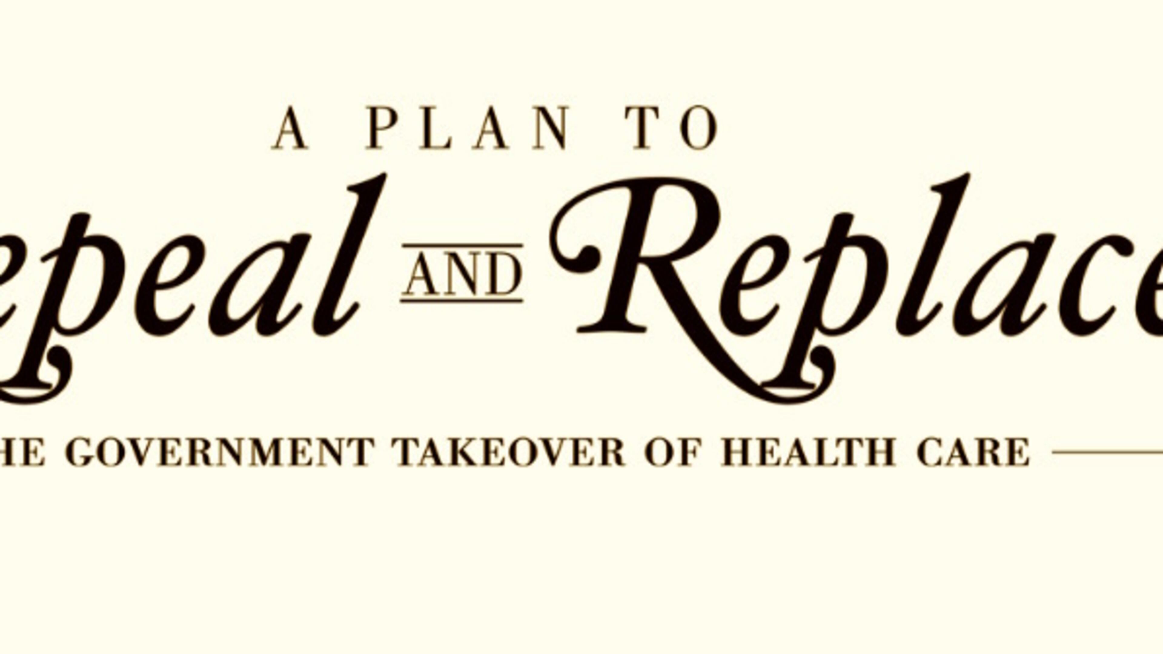 Source: "A Pledge to America," released by House GOP in September 2010