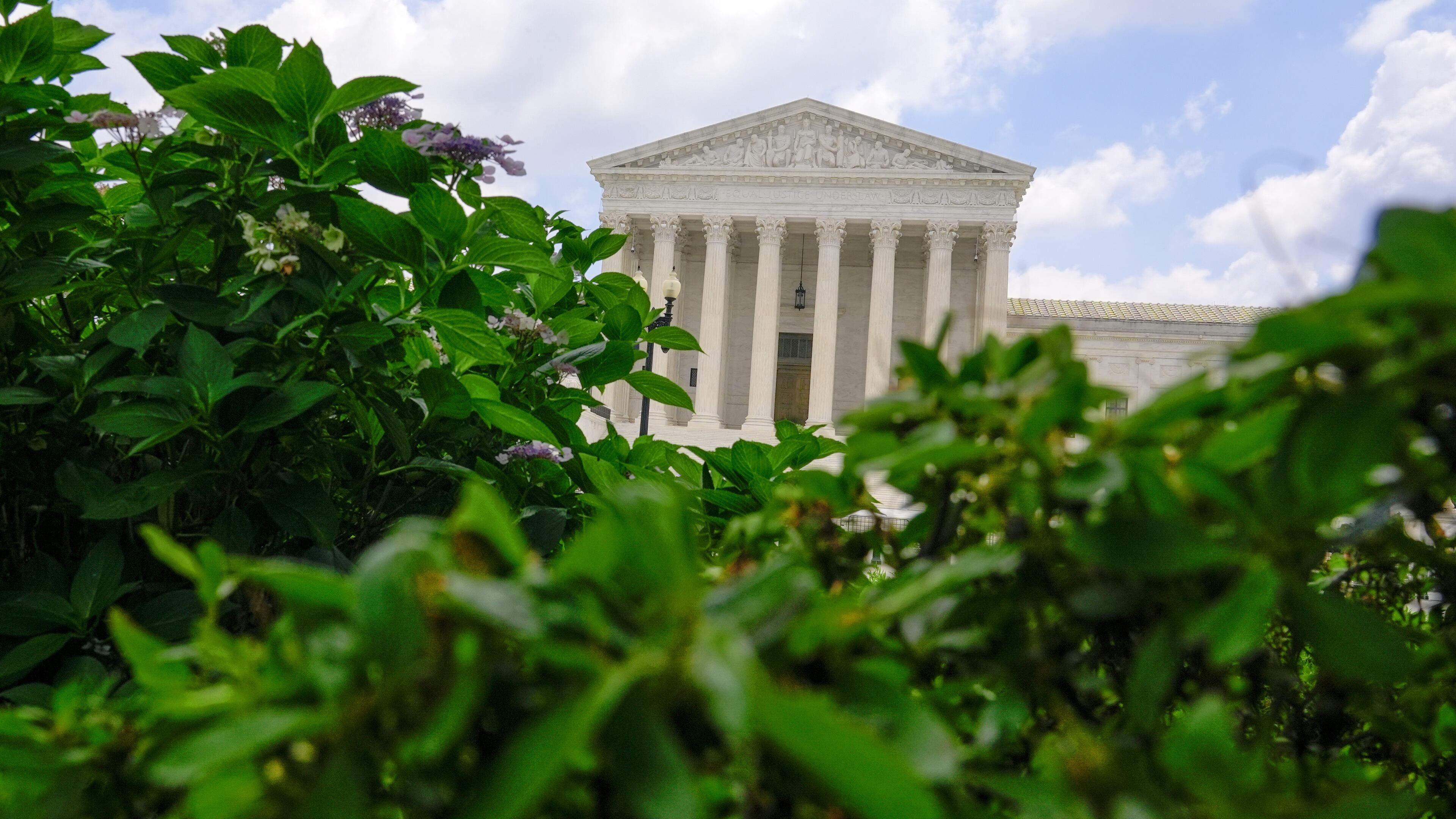 The U.S. Supreme Court is seen Monday, June 29, 2026, in Washington. (AP Photo/Mariam Zuhaib)