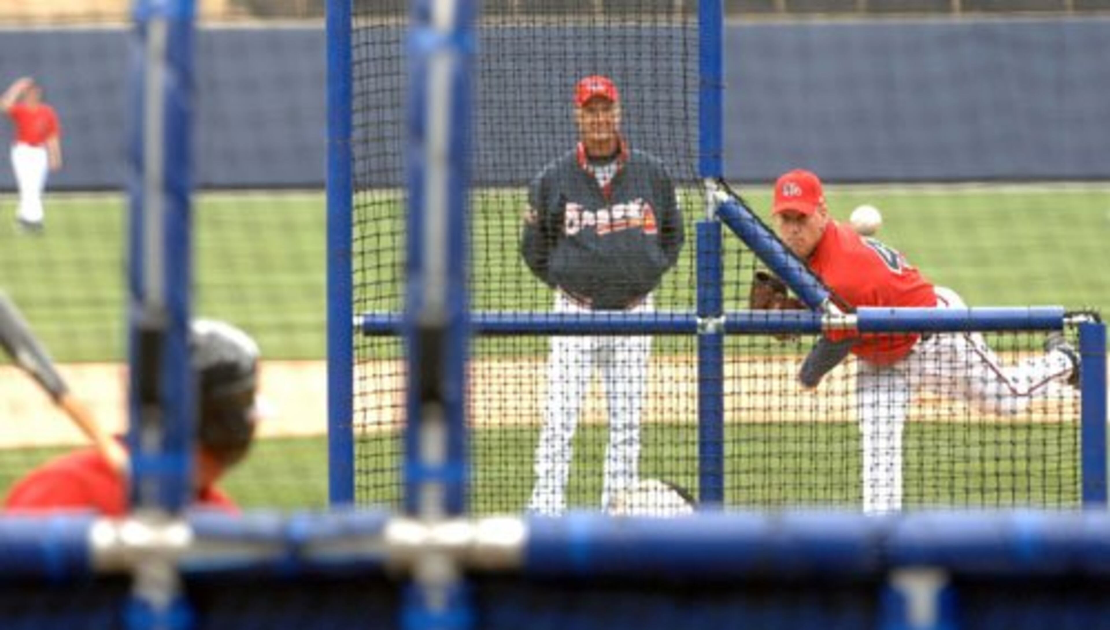 Tom Glavine , who is rehabilitating his left shoulder that was surgically repaired last August, was placed on the DL retroactive to April 2.