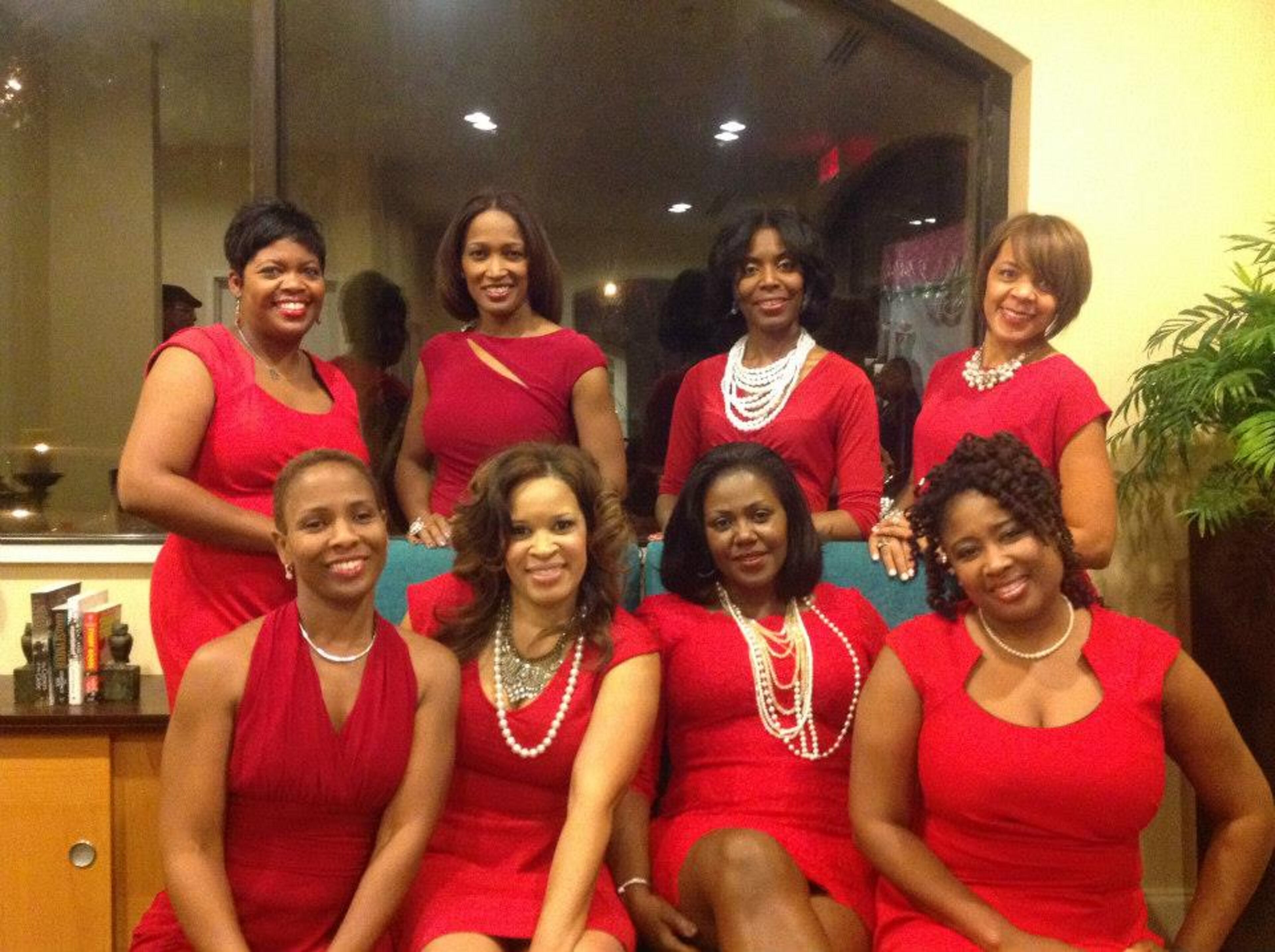 ...And the Spring 1989 Alpha Lambda line 25 years later at their Silver Anniversary at North Carolina Central University. Still fine and fly.