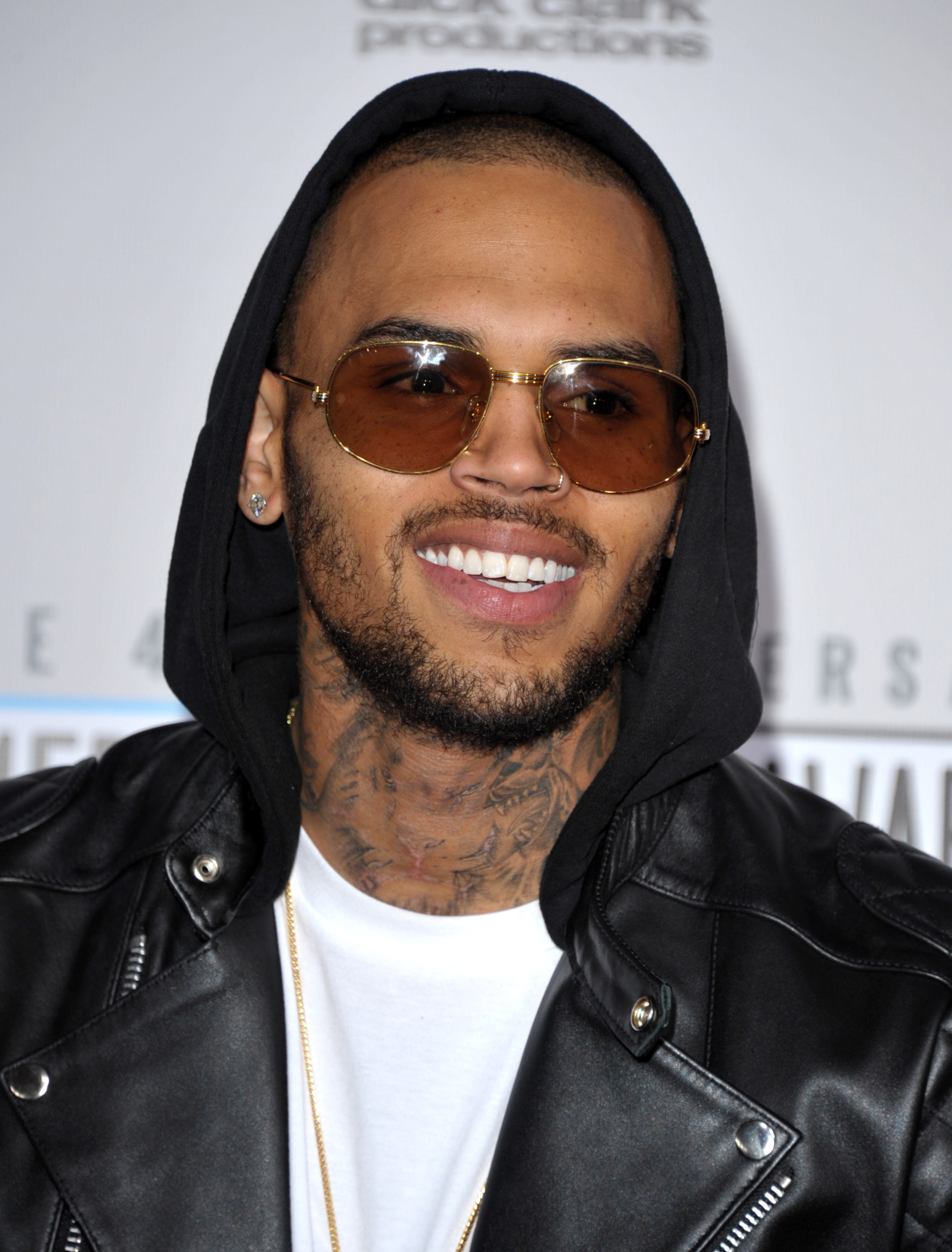 IT'S A BRAVE MAN WHO PRANKS CHRIS BROWN: Police have responded to Chris Brown's home after they received a call about a domestic violence situation that turned out to be false. it's the latest so-called "swatting" prank targeting celebrities. The practice is intended to get multiple officers, including specialized SWAT teams sent to a home. Other hoax calls have been made involving the homes of Justin Bieber, Ashton Kutcher and Miley Cyrus.