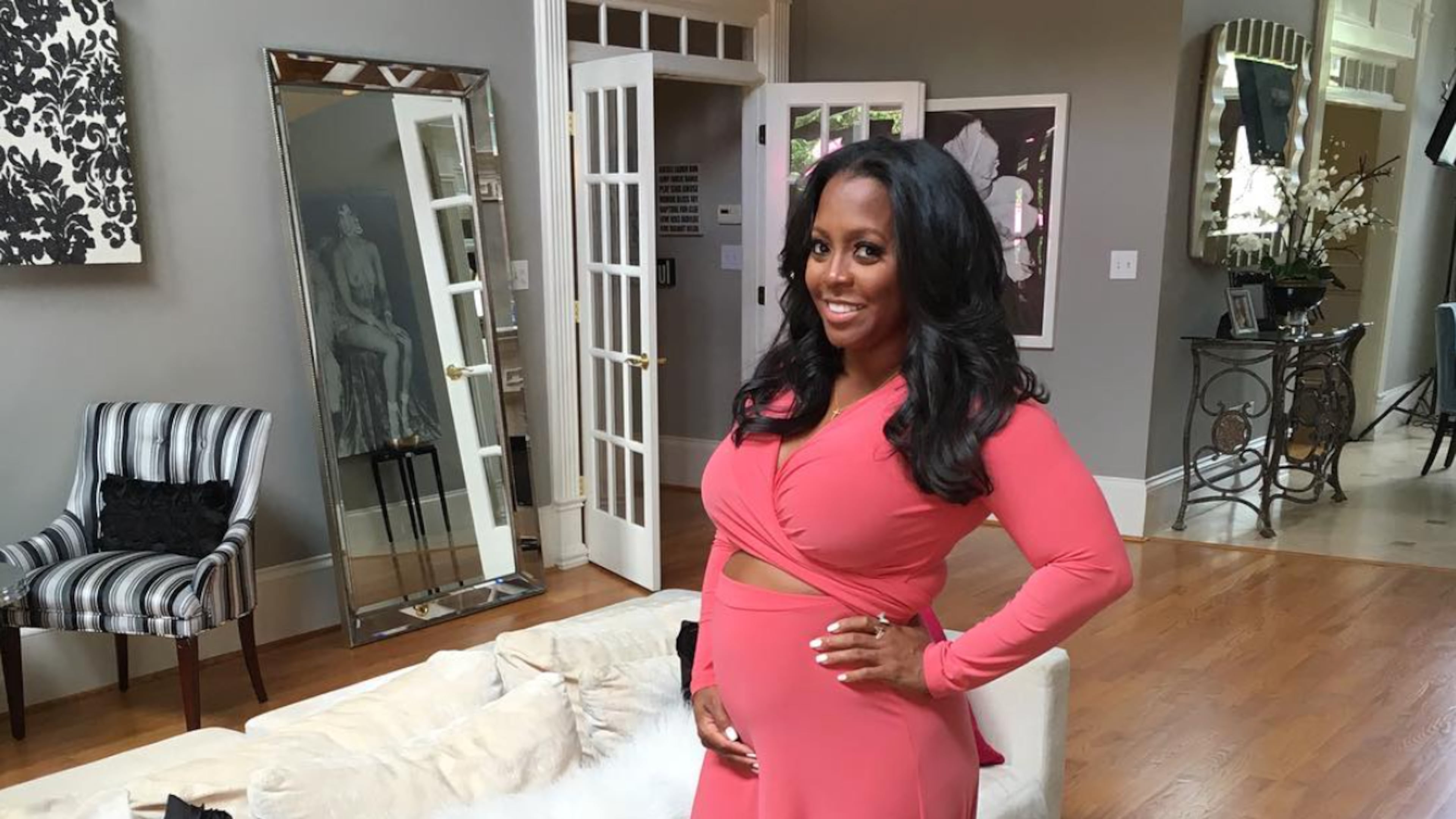 Keshia Knight Pulliam posted this photo of herself to promote her interview with "Entertainment Tonight."