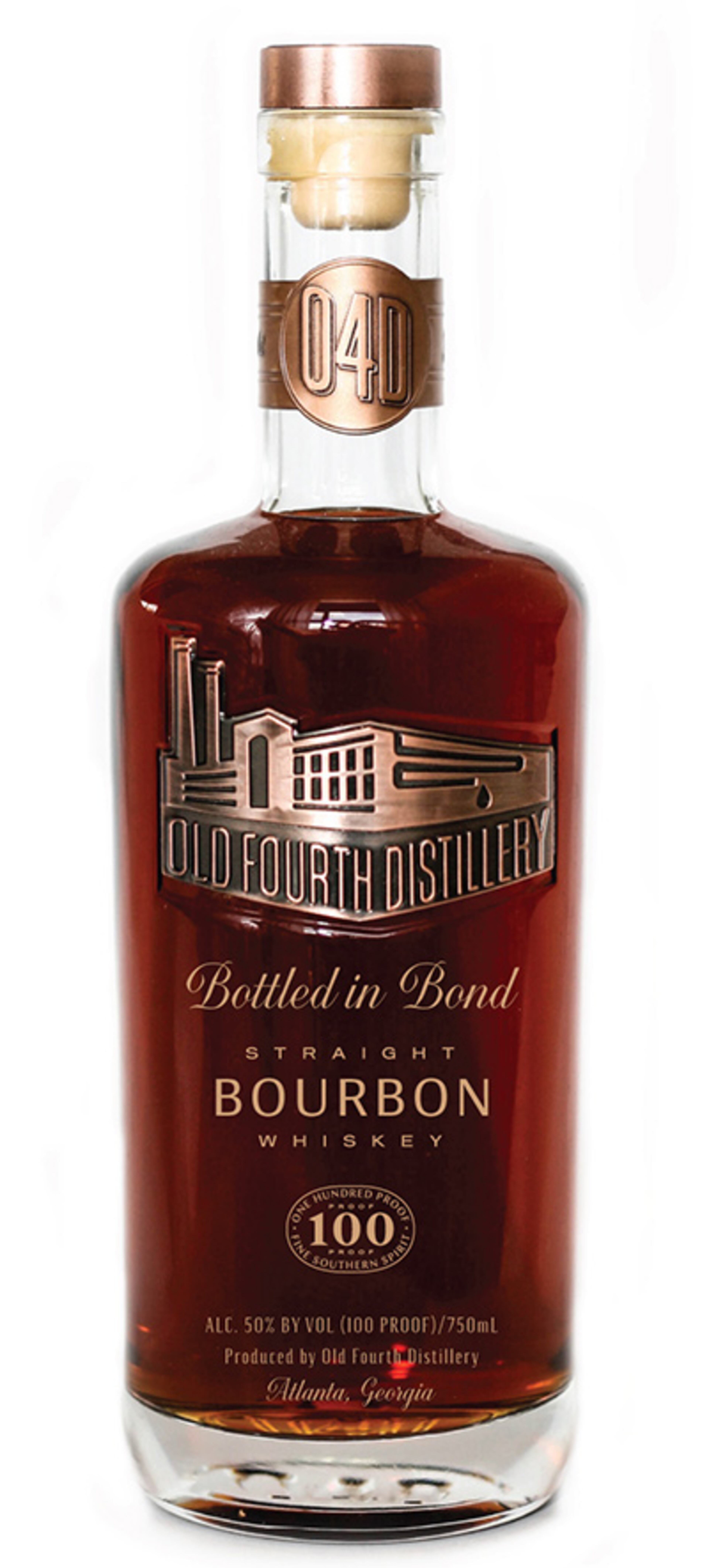 Atlanta's first bottled-in-bond bourbon is available now at Old Fourth Distillery.