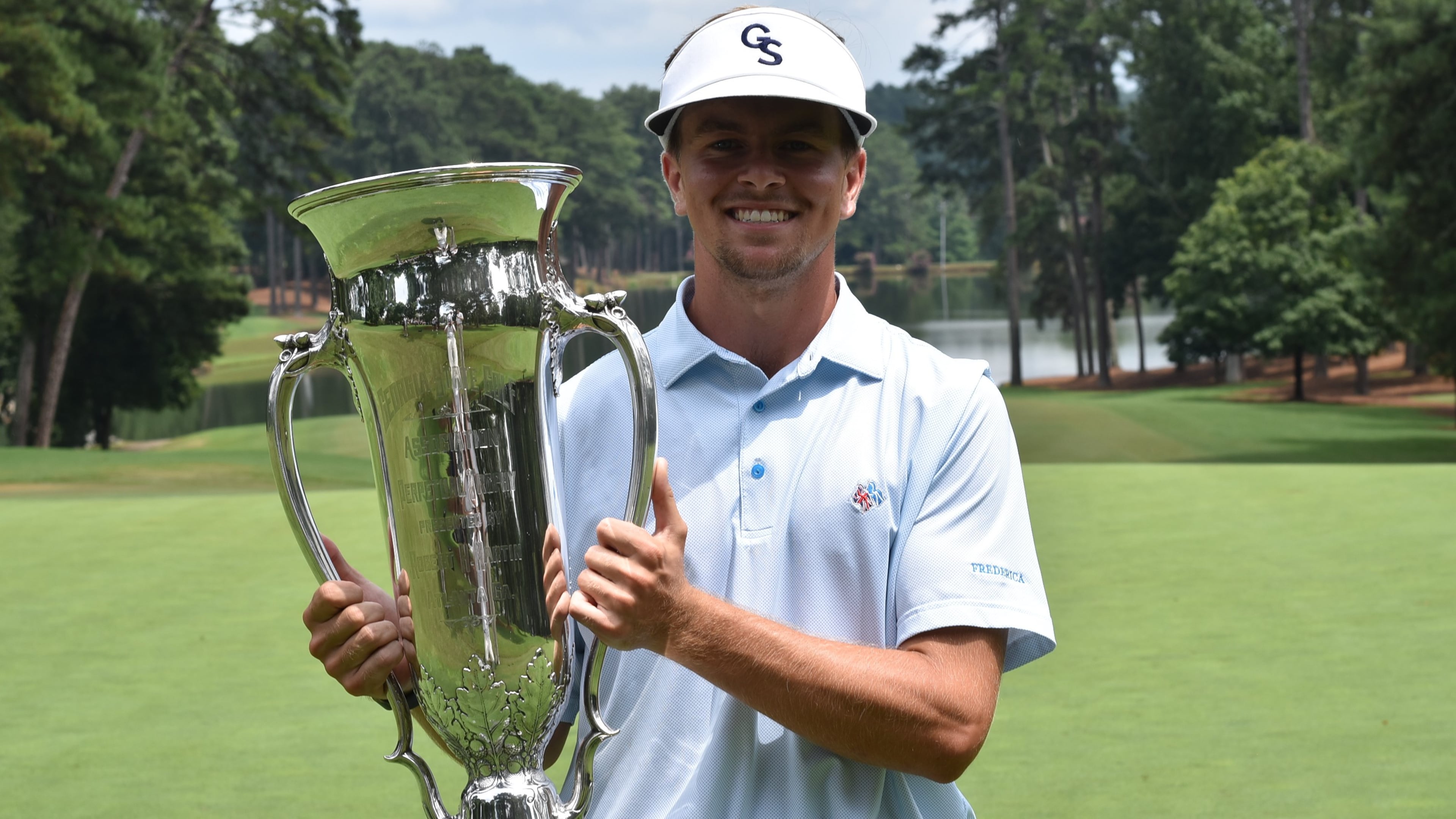 Brett Barron won the Georgia Amateur with a 9-under par 271.
