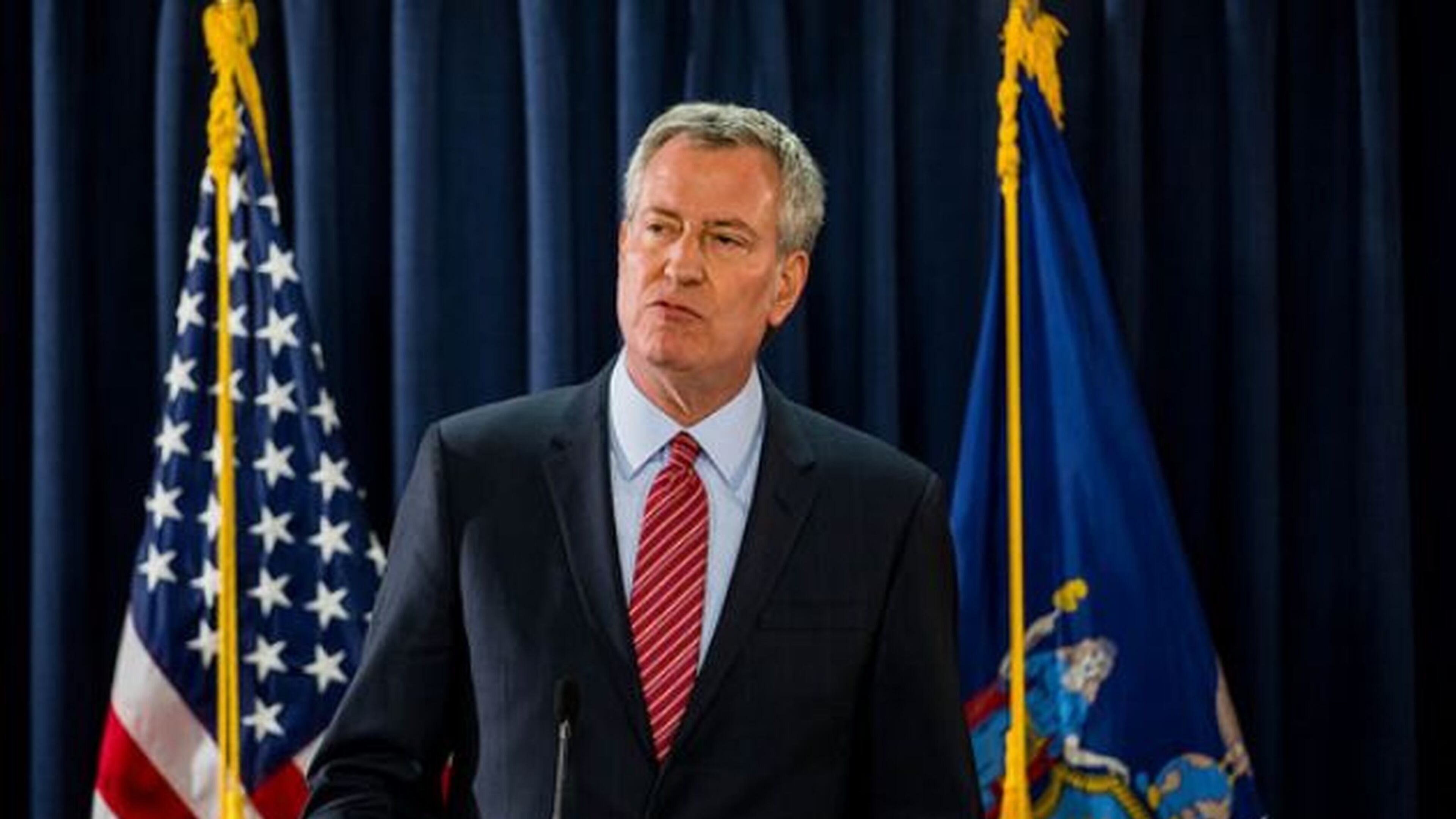 New York City Mayor Bill de Blasio claimed graduation rates in New York City schools have increased as much as 50 percent since the state legislature gave control to the city’s mayor. (Courtesy: NYC Mayor’s Flickr page)