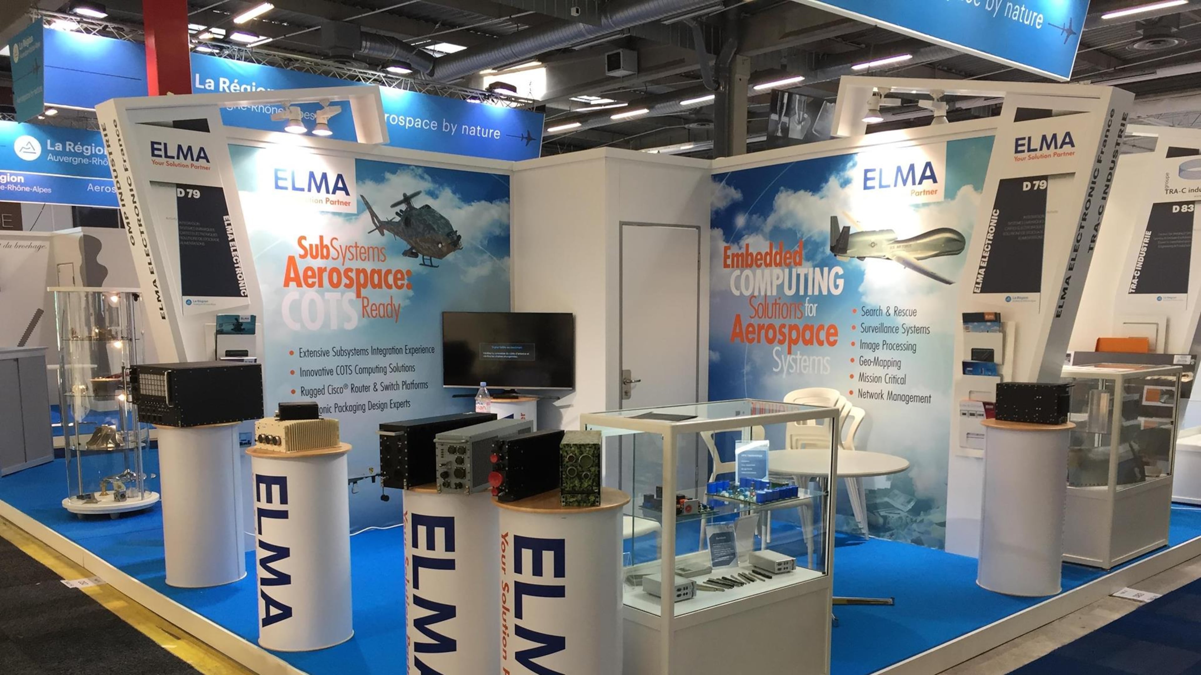 Elma Electronic Inc., a Swiss-based manufacturer of electronic enclosures used in industrial and military applications, will relocate and expand its manufacturing operations in Lawrenceville. L to R: Garrett Wiley, Jackson EMC, Sergio Domingues, State of Georgia, Andrew Carnes, Partnership Gwinnett, Chairman Charlotte Nash, Gwinnett County, Fred Rüegg, Elma Electronic, Matt Hyatt, Rocket IT, and Nick Masino, Partnership Gwinnett. (Courtesy Partnership Gwinnett)