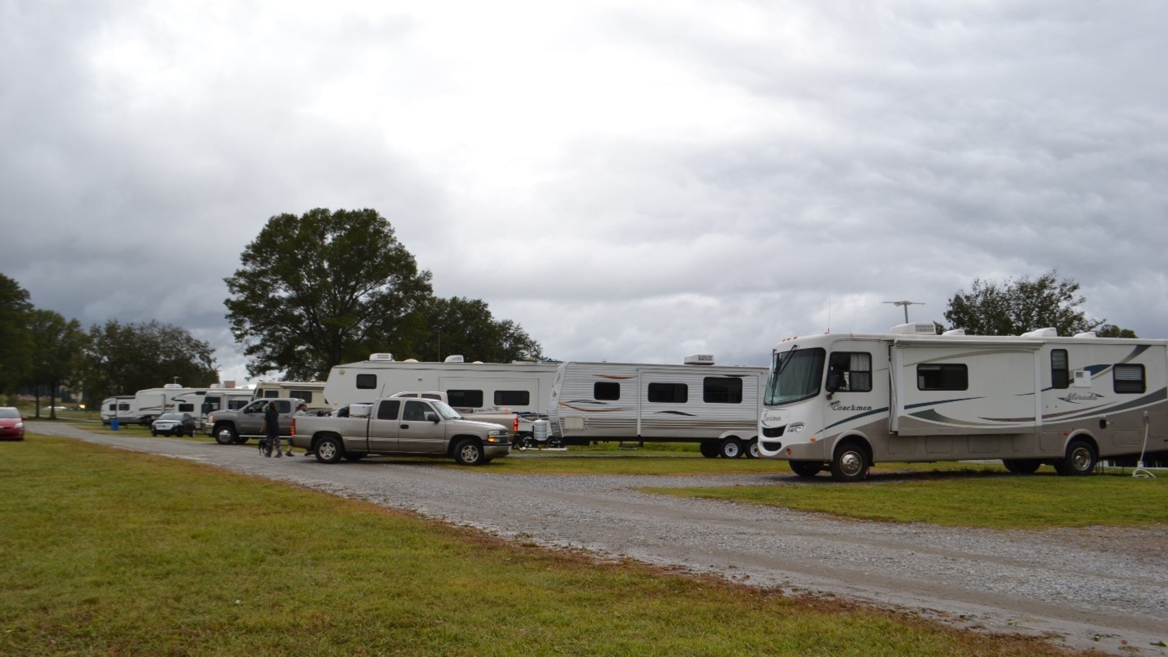 Atlanta Motor Speedway is opening its campgrounds for evacuees of Hurricane Milton. It has done so several times in recent years, such as during Hurricane Irma.
