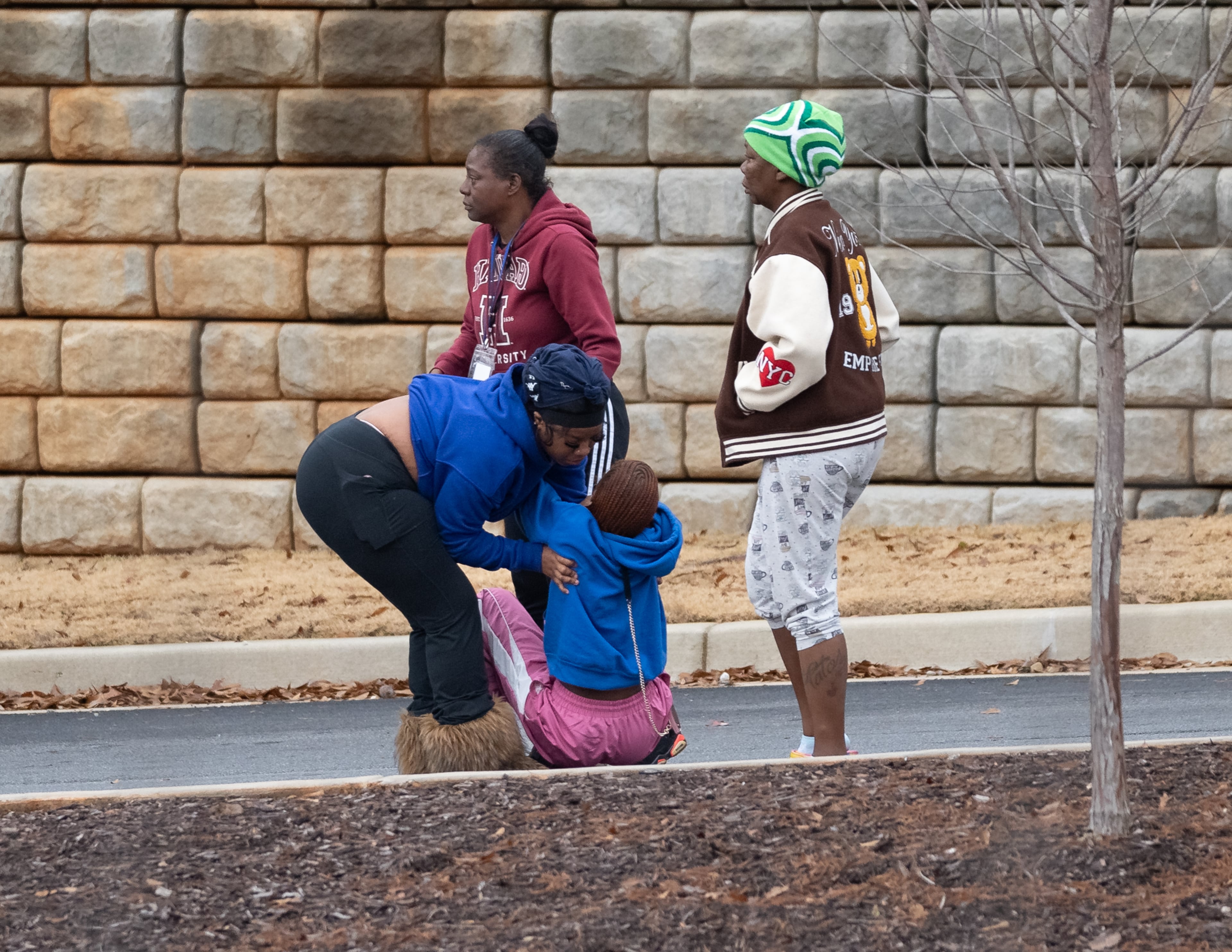 Police investigated a shooting Tuesday at the Reserve at Hollywood Apartments.