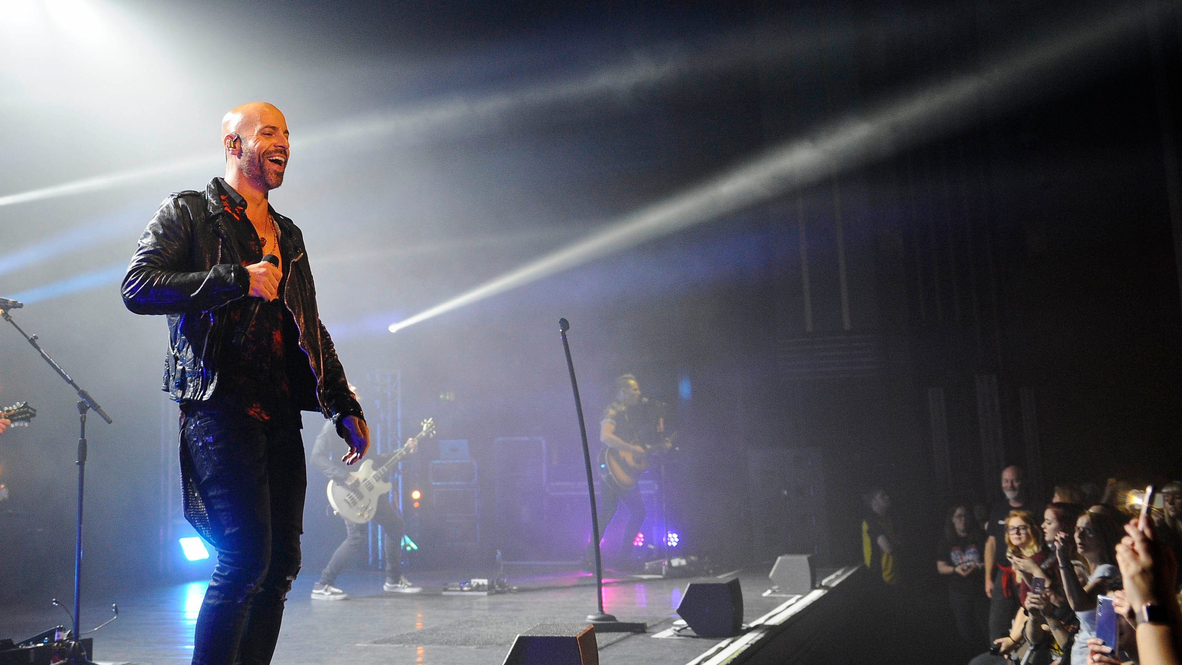 Chris Daughtry of Daughtry performing at Eventim Apollo in London. The singer will play a virtual tour this summer.