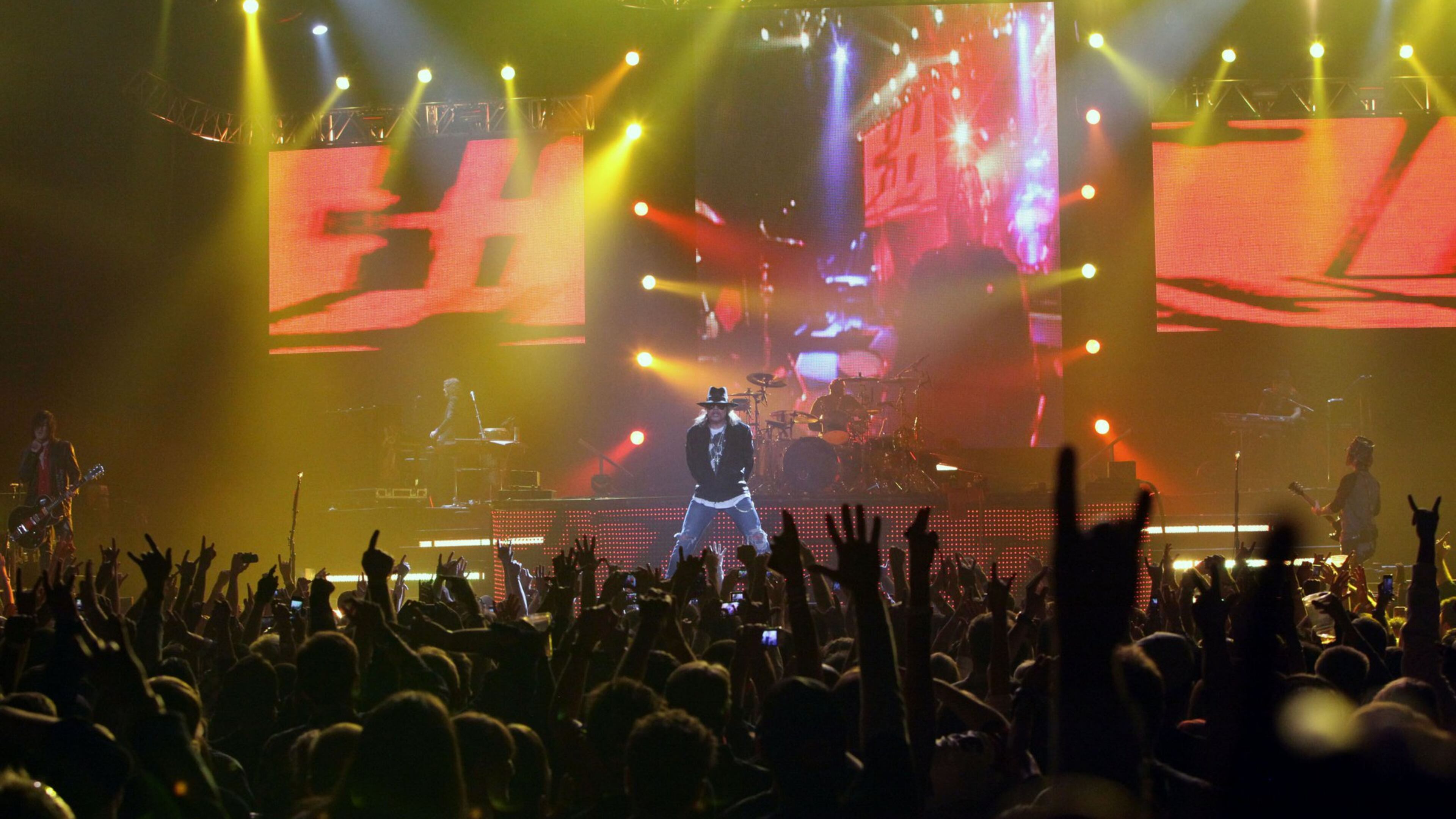 Axl Rose and his revamped Guns N’ Roses played then-Philips Arena in 2011. The band also performed at the Georgia Dome in 2016 and has a stadium date still planned for Bobby Dodd Stadium in August 2020. Photo: Robb Cohen Photography & Video /RobbsPhotos.com