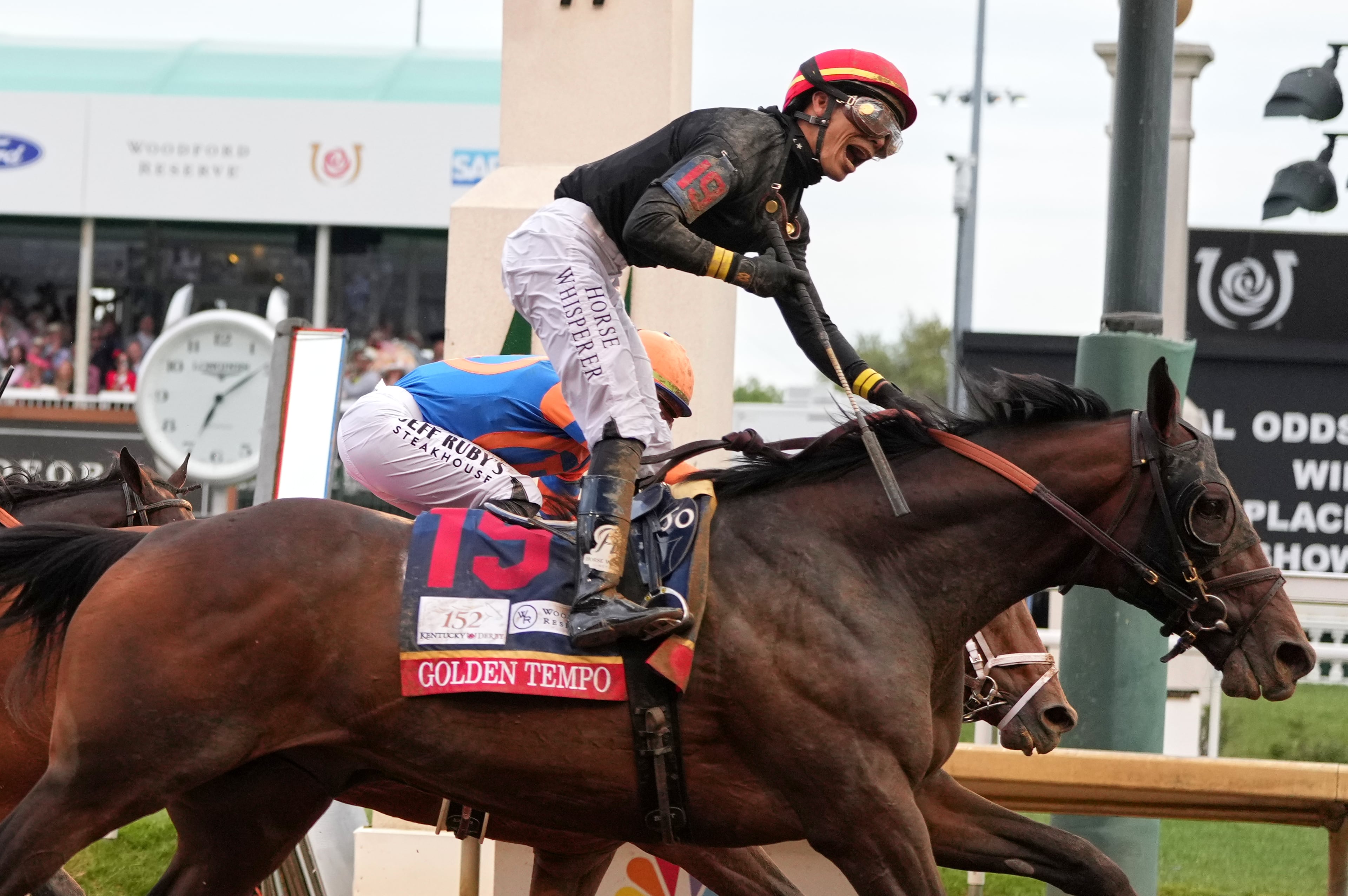 APTOPIX Kentucky Derby Horse Racing