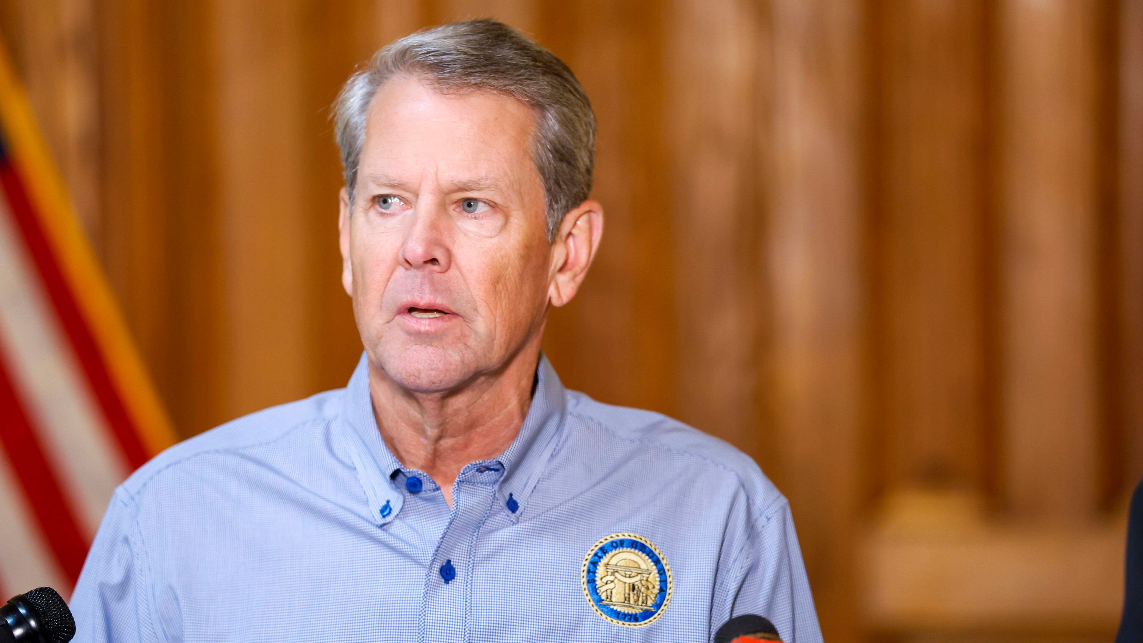 Gov. Brian Kemp has announced that Georgia will extend its suspension of the state gas tax through the end of November. (Miguel Martinez/AJC)