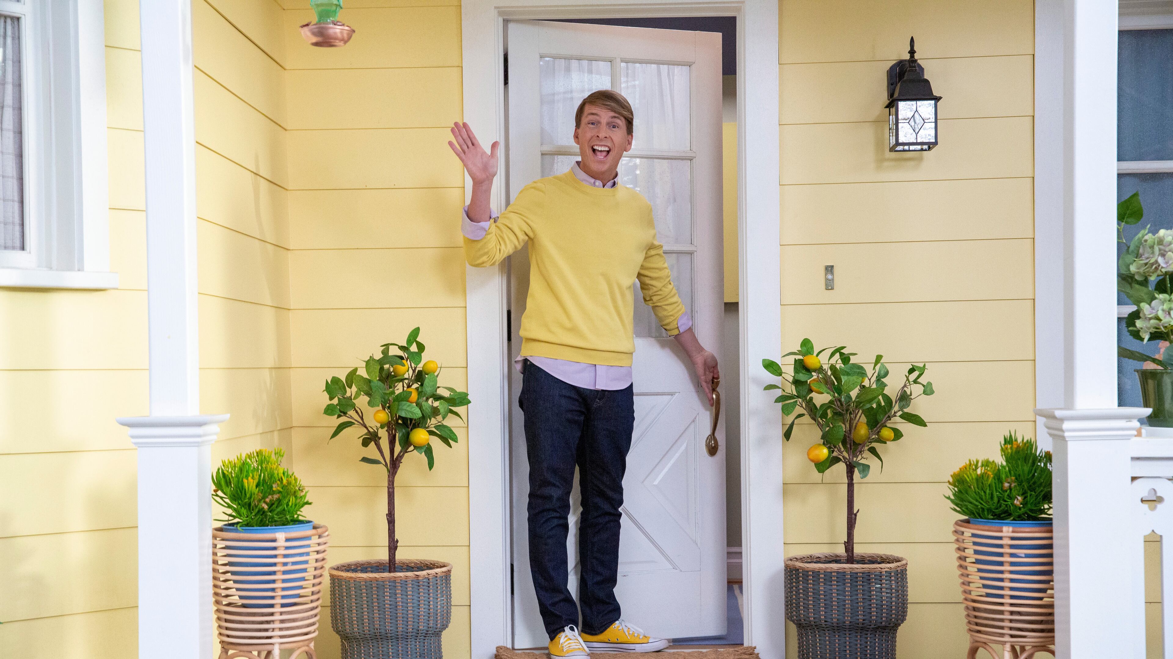 Jack McBrayer is host of a new AppleTV+ show "Hello Jack!" targeting pre-schoolers in the mold of "Mr. Roger's Neighborhood." APPLE TV+