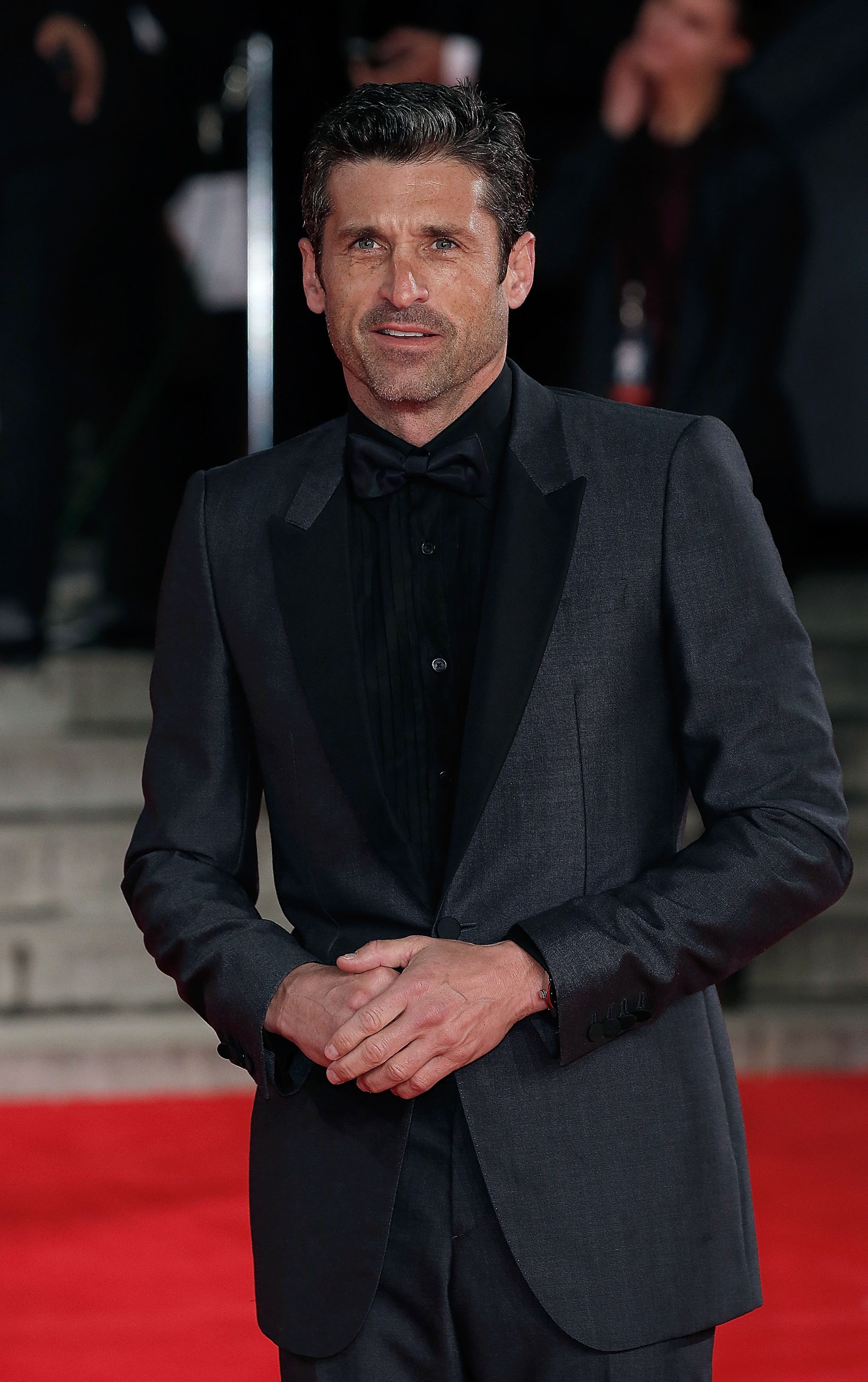 LONDON, ENGLAND - OCTOBER 26: Patrick Dempsey attends the Royal Film Performance of "Spectre"at Royal Albert Hall on October 26, 2015 in London, England. (Photo by John Phillips/Getty Images)