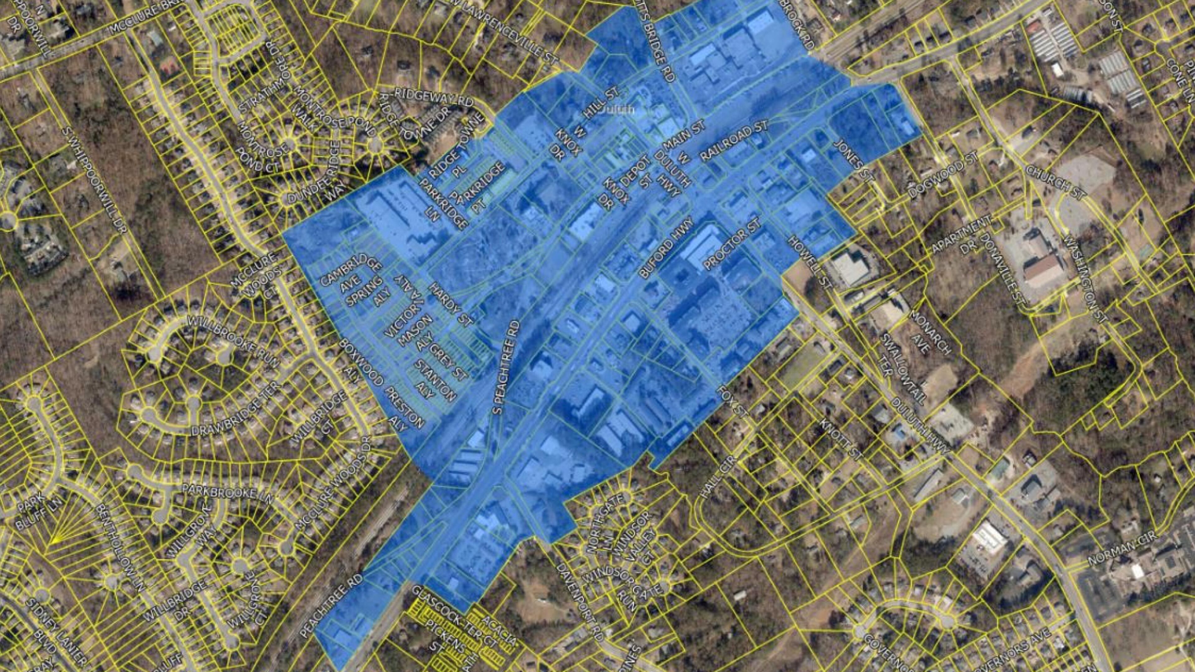 The Duluth City Council recently voted to amend the city’s Urban Redevelopment Area by expanding the boundaries of the current plan. (Courtesy City of Duluth)