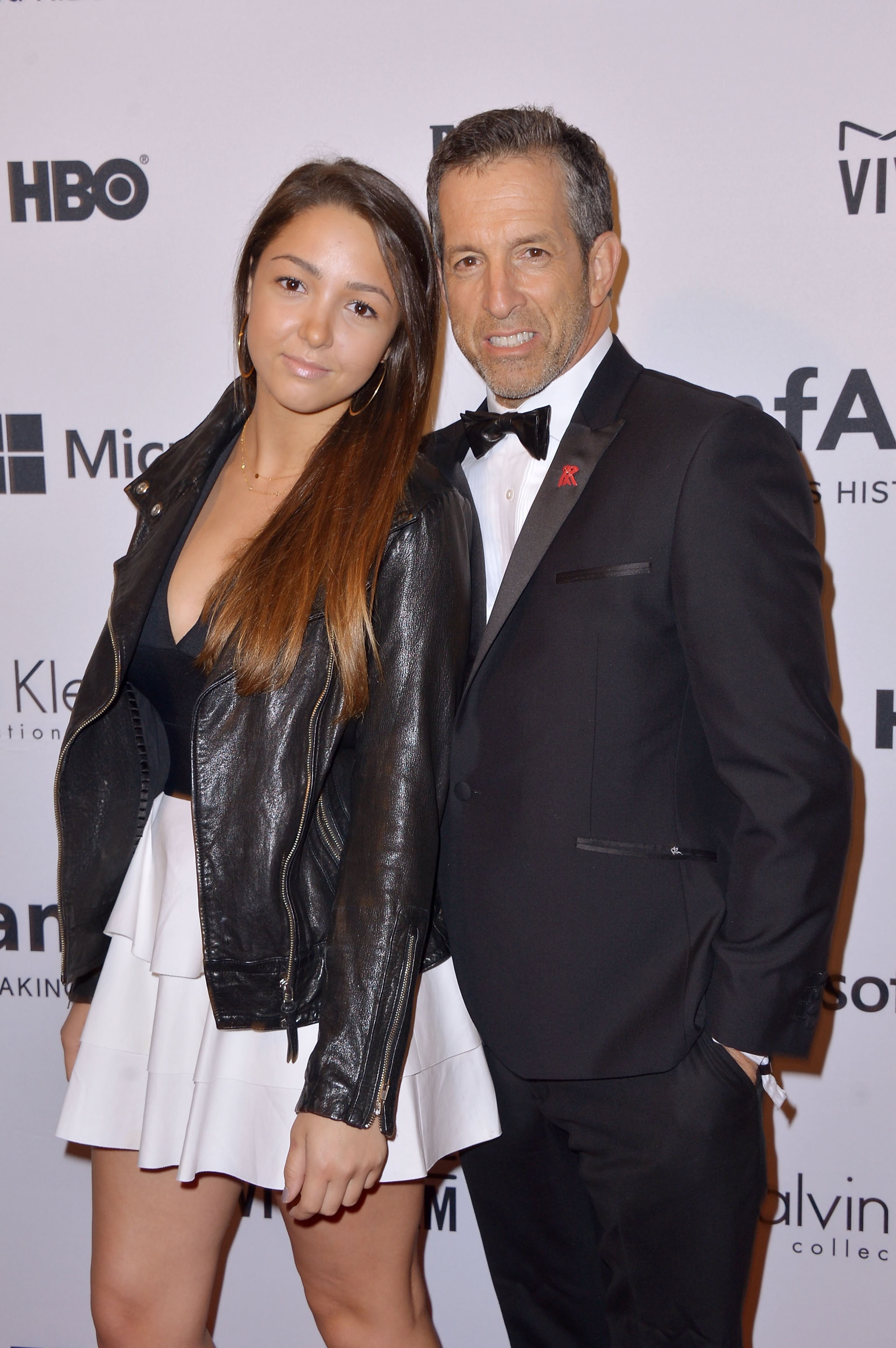 NEW YORK, NY - JUNE 10: Catie Cole (L) and Designer Kenneth Cole attend the amfAR Inspiration Gala New York 2014 at The Plaza Hotel on June 10, 2014 in New York City. (Photo by Stephen Lovekin/Getty Images)