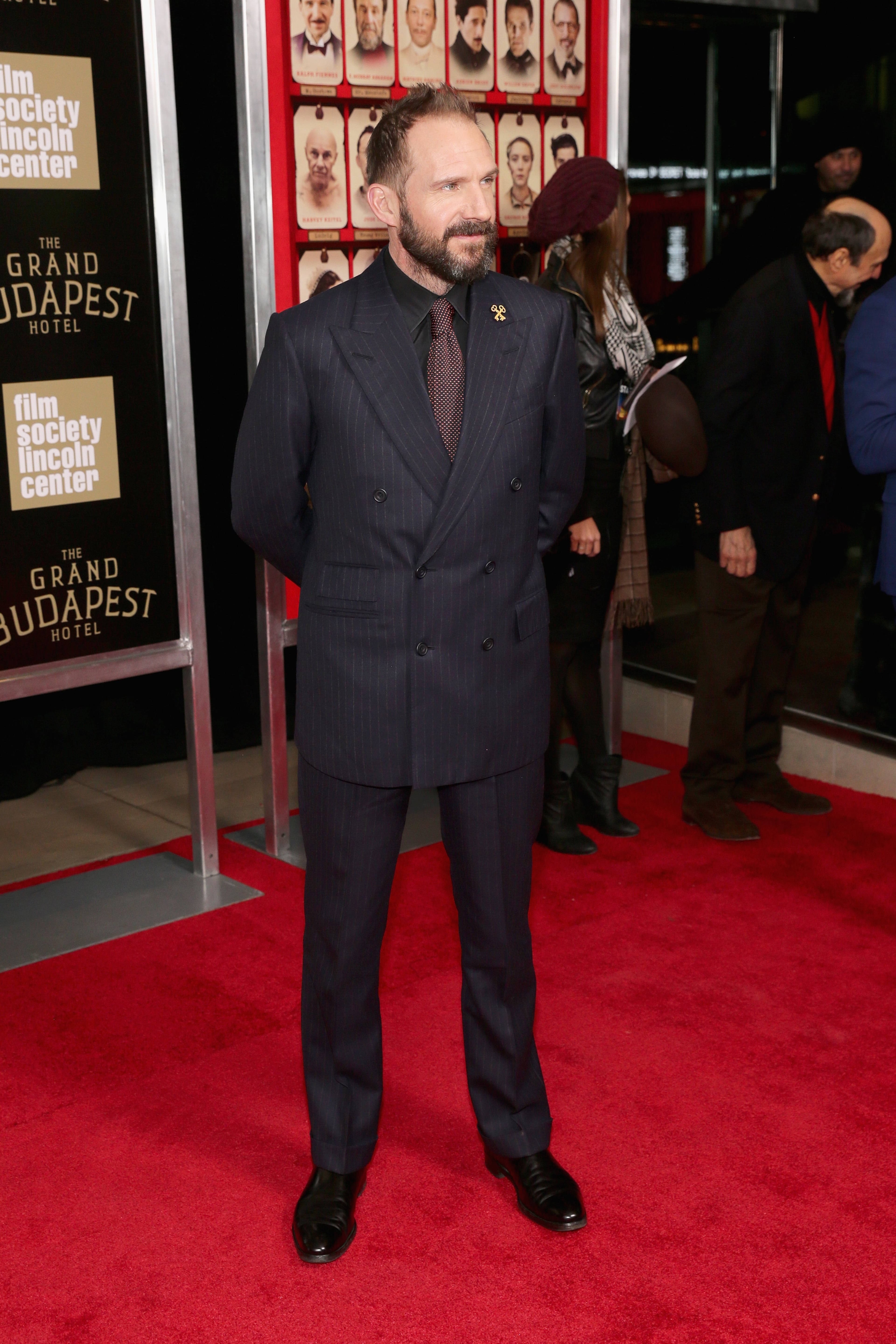 NEW YORK, NY - FEBRUARY 26: Actor Ralph Fiennes attends 'The Grand Budapest Hotel' premiere at Alice Tully Hall on February 26, 2014 in New York City. (Photo by Neilson Barnard/Getty Images)