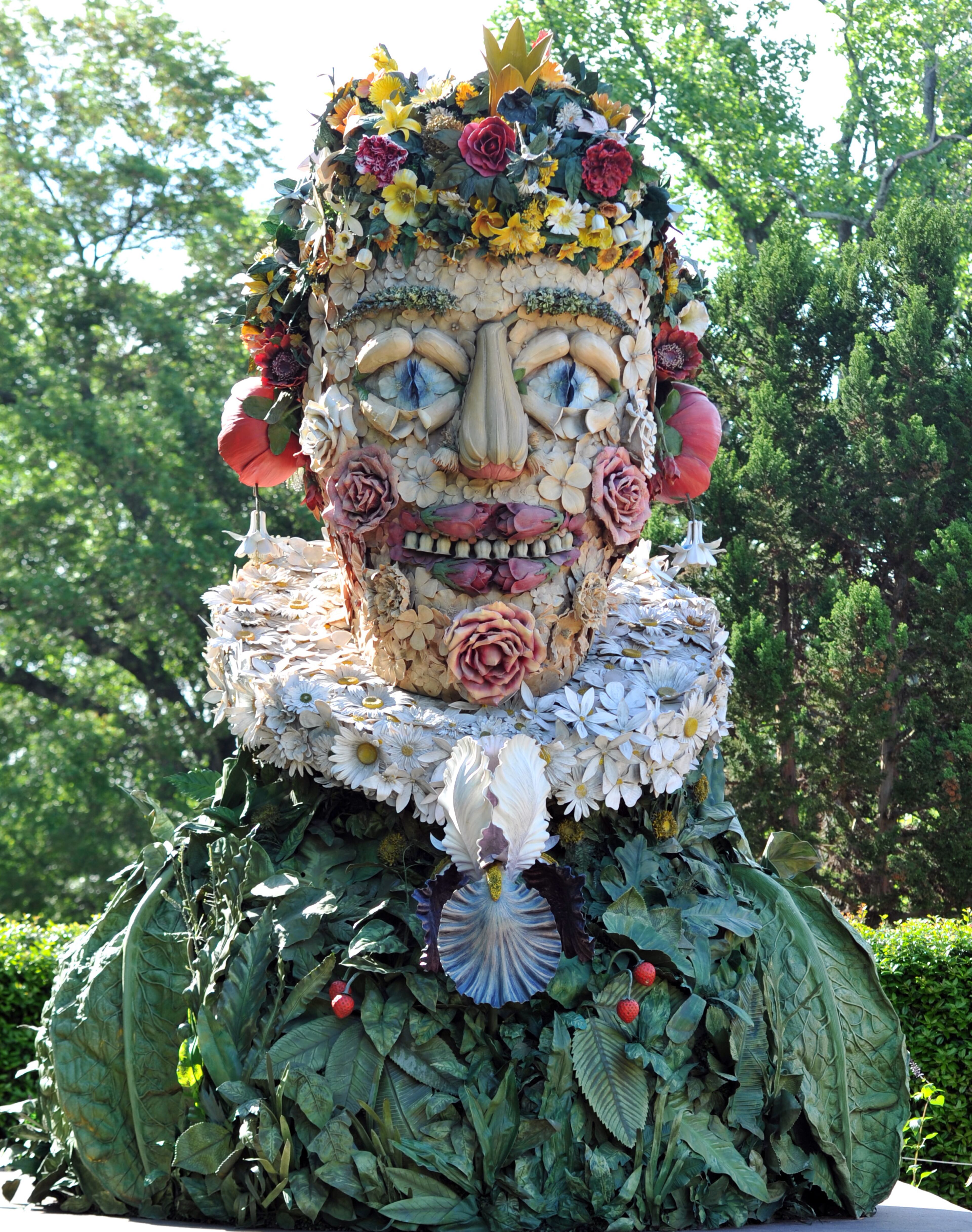Spring from "Four Seasons" exhibit on the Great Lawn at the Atlanta Botanical Garden, on Thursday, May 1, 2014. P HYOSUB SHIN / HSHIN@AJC.COM