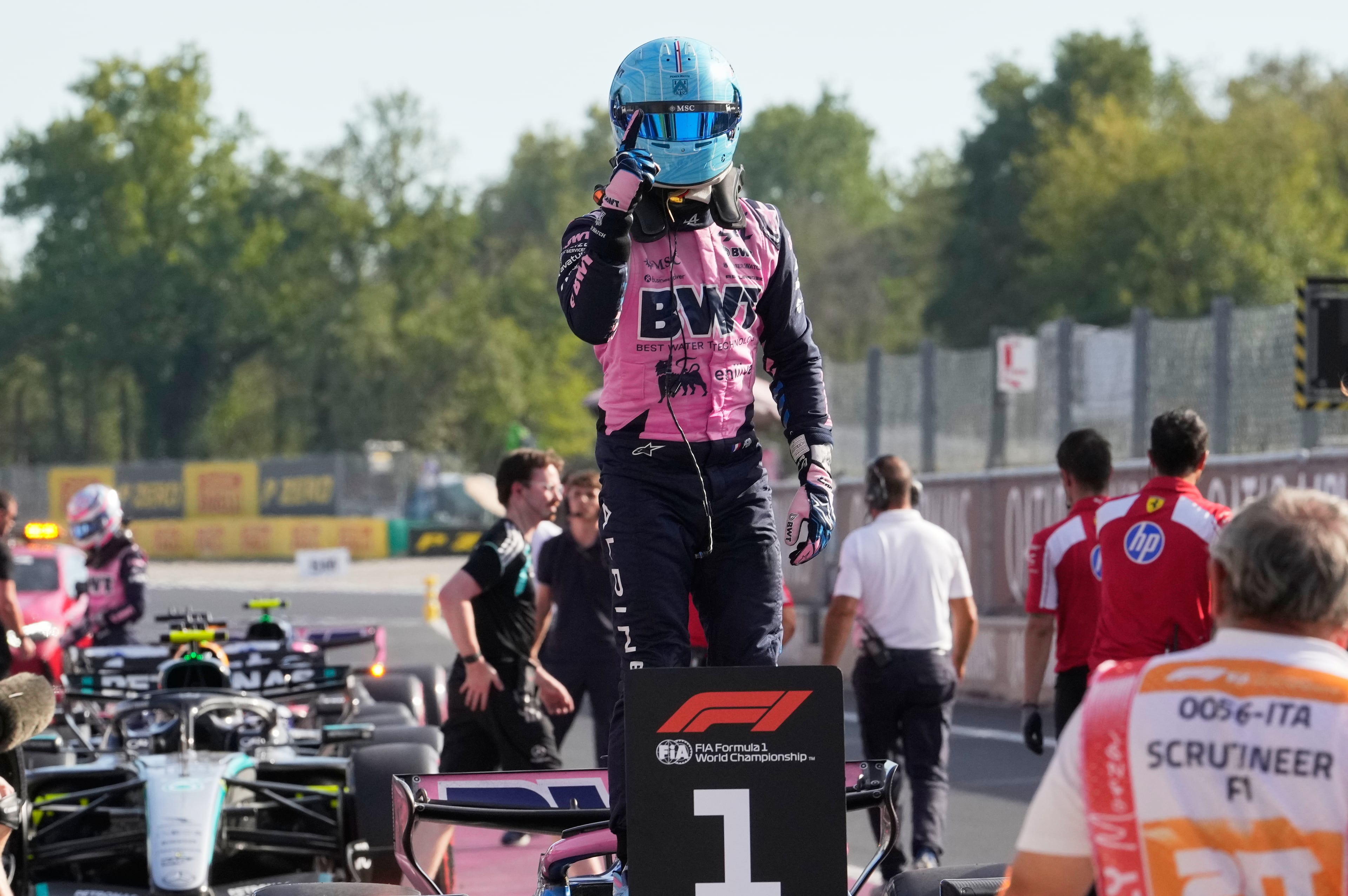 Italy F1 GP Auto Racing