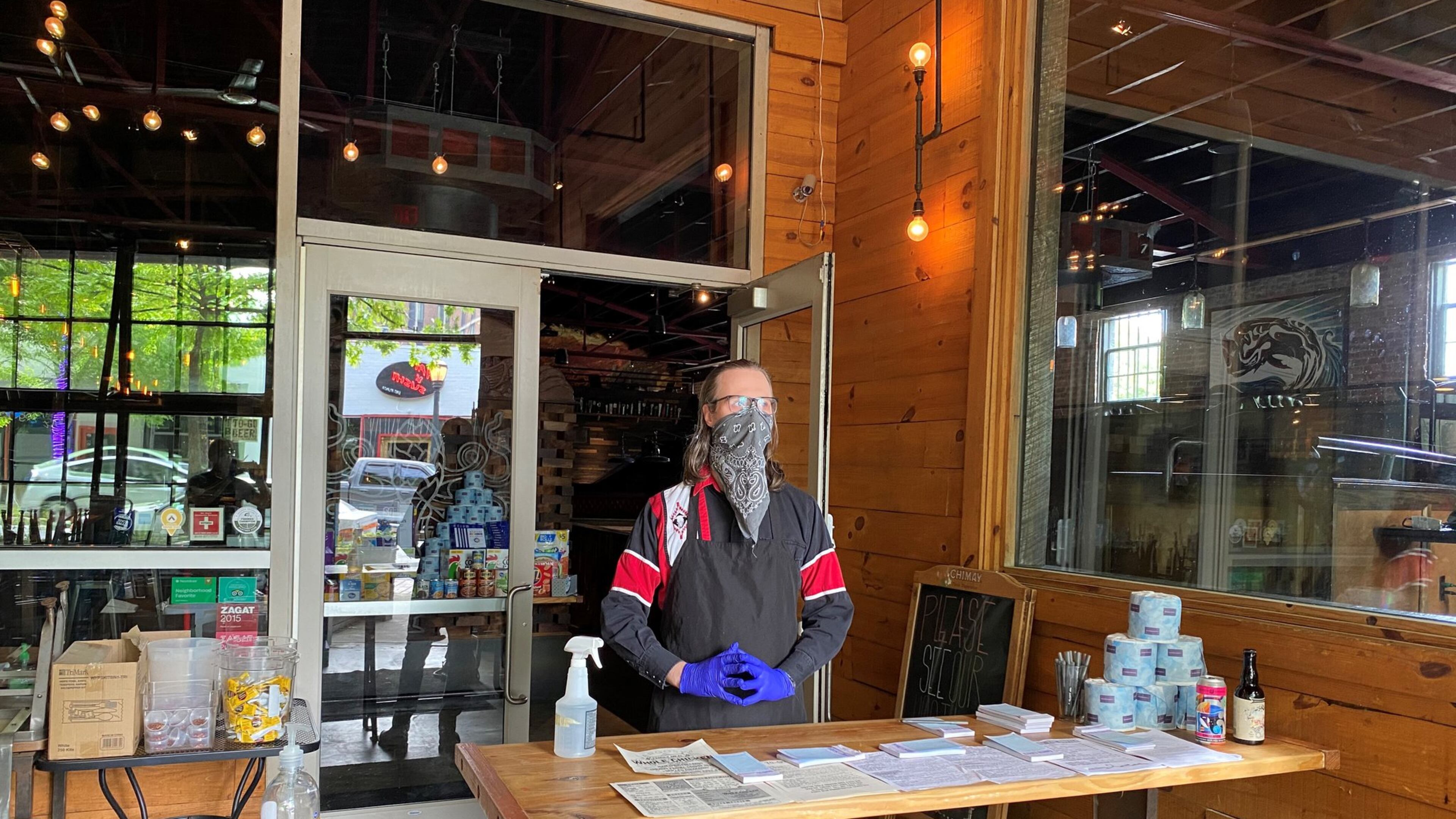 Argosy in East Atlanta Village has a service area out front. The beer bar and gastropub has shifted to takeout service during the COVID-19 pandemic. CONTRIBUTED BY ARGOSY