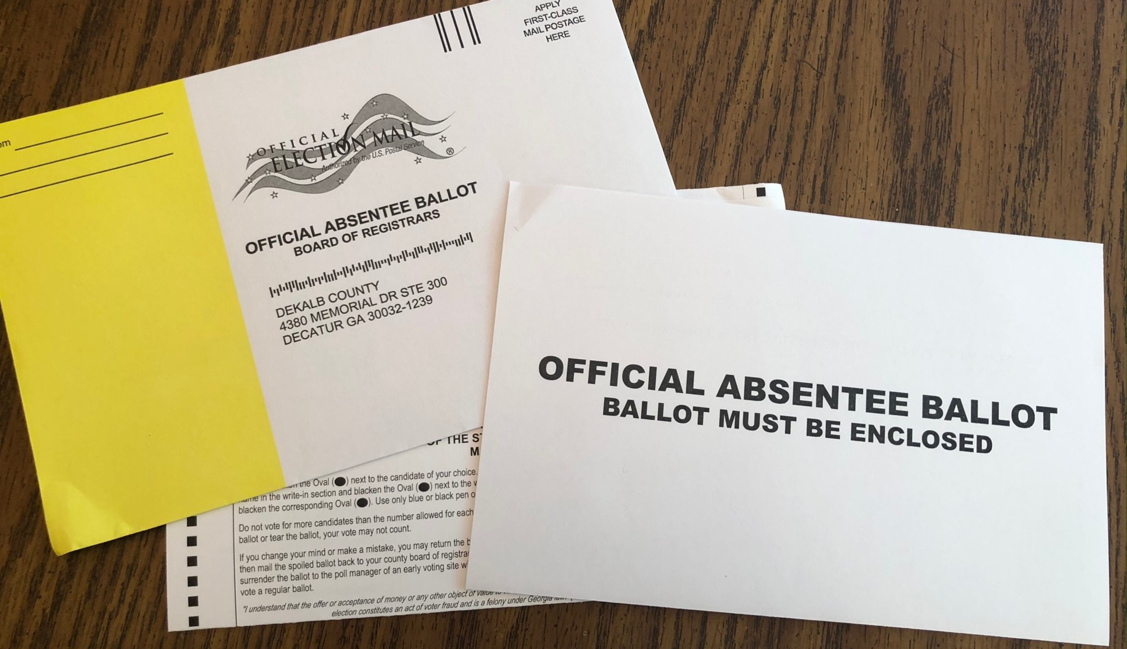 Legislation was introduced this week that would require Georgia voters who use absentee ballots to submit copies of a photo ID both when they apply for the ballot and when they send in their vote.