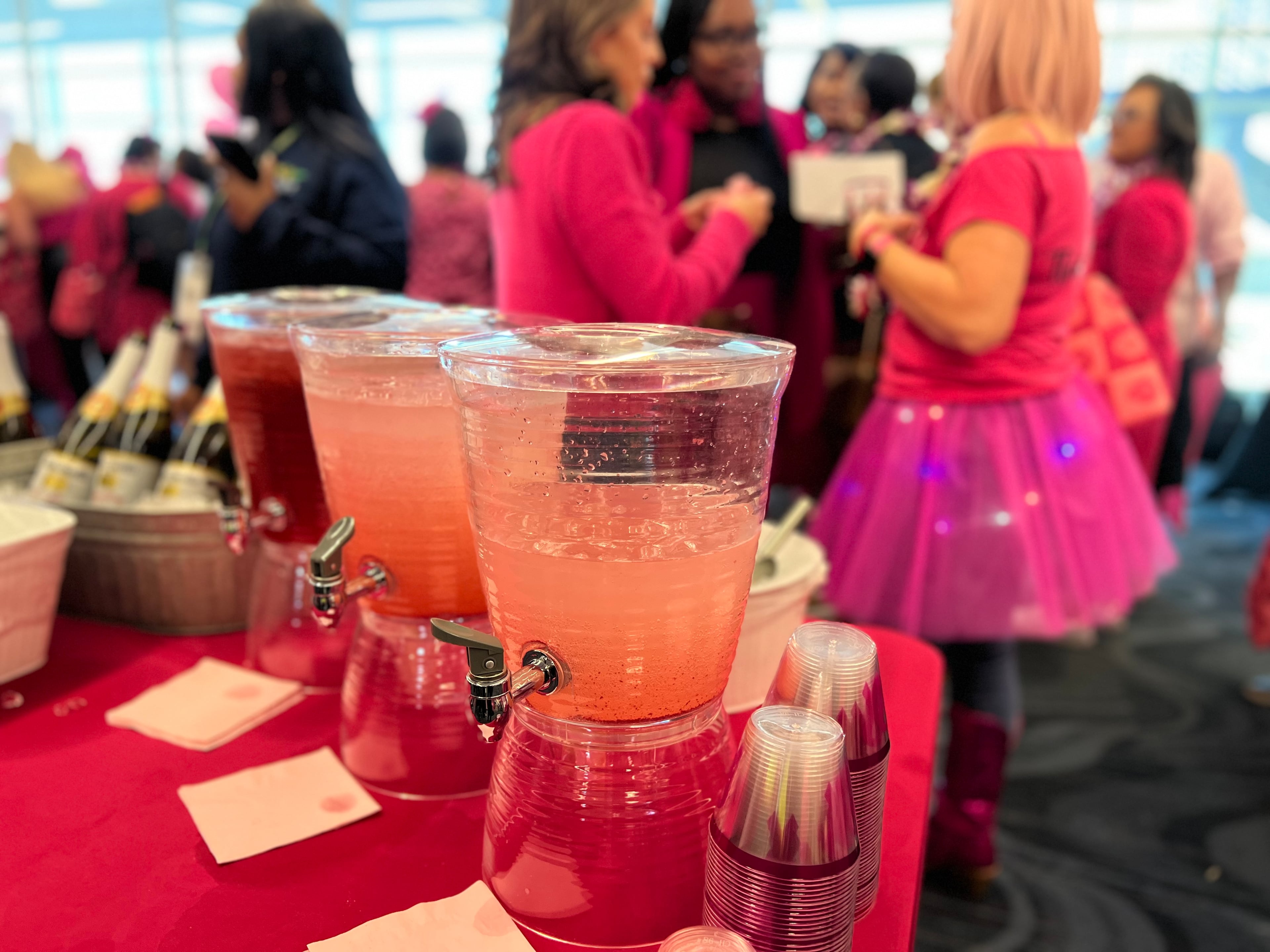 As part of its partnership with the Breast Cancer Research Foundation, Delta is donating 25% of proceeds from on-board food and beverage purchases in the month of October to BCRF. Delta is also serving some pink drinks and snacks on flights, including Minute Maid pink lemonade and a pink Kate's Real Food Bar.