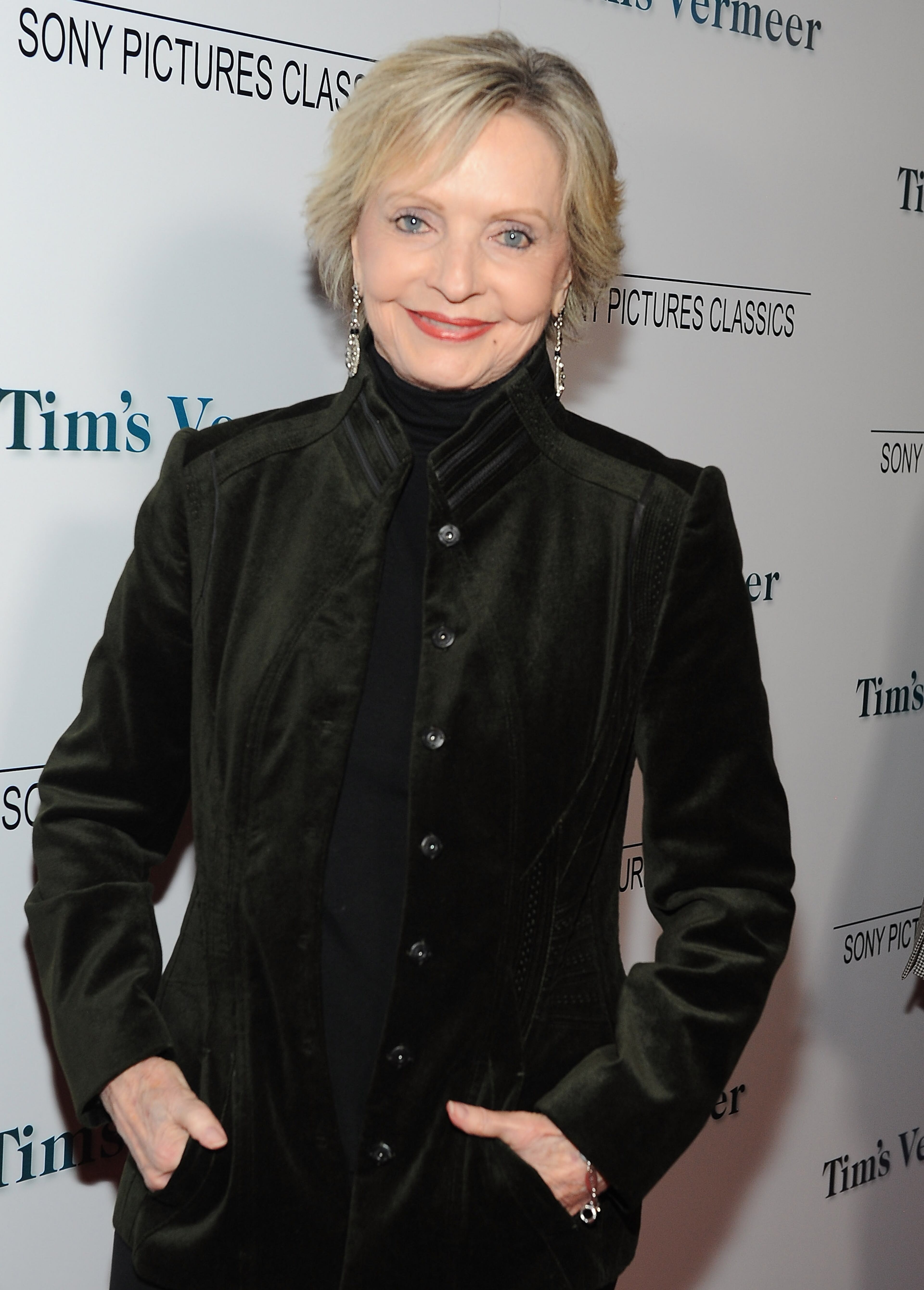 Actress Florence Henderson attends the premiere of Sony Pictures Classics' "Tim's Vermeer" at Pacific Design Center on January 29, 2014 in West Hollywood, California. (Photo by Angela Weiss/Getty Images)