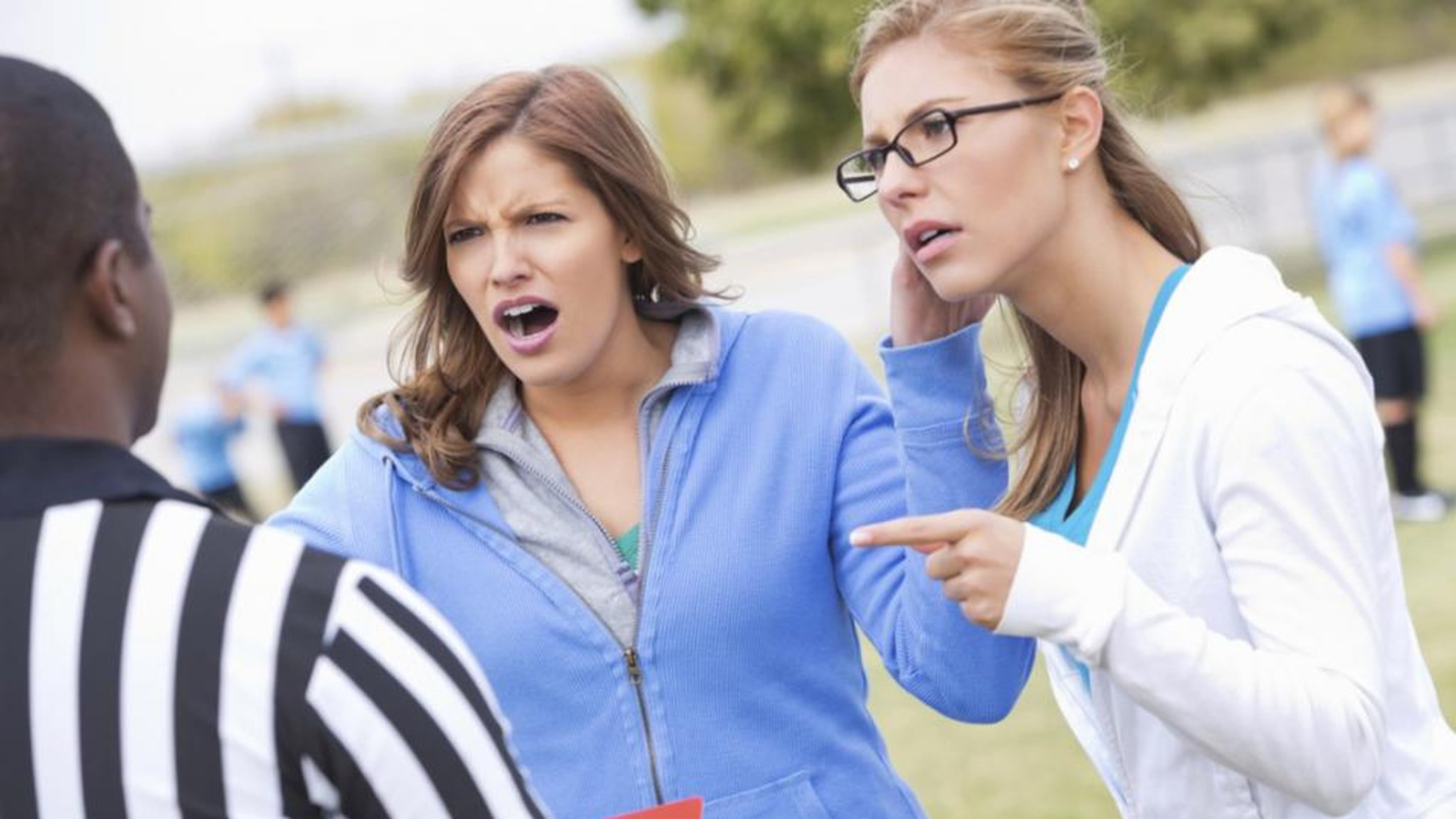 Parents are notorious for harassing sports officials at their children’s games. STEVEN DEBENPORT / GETTY IMAGES