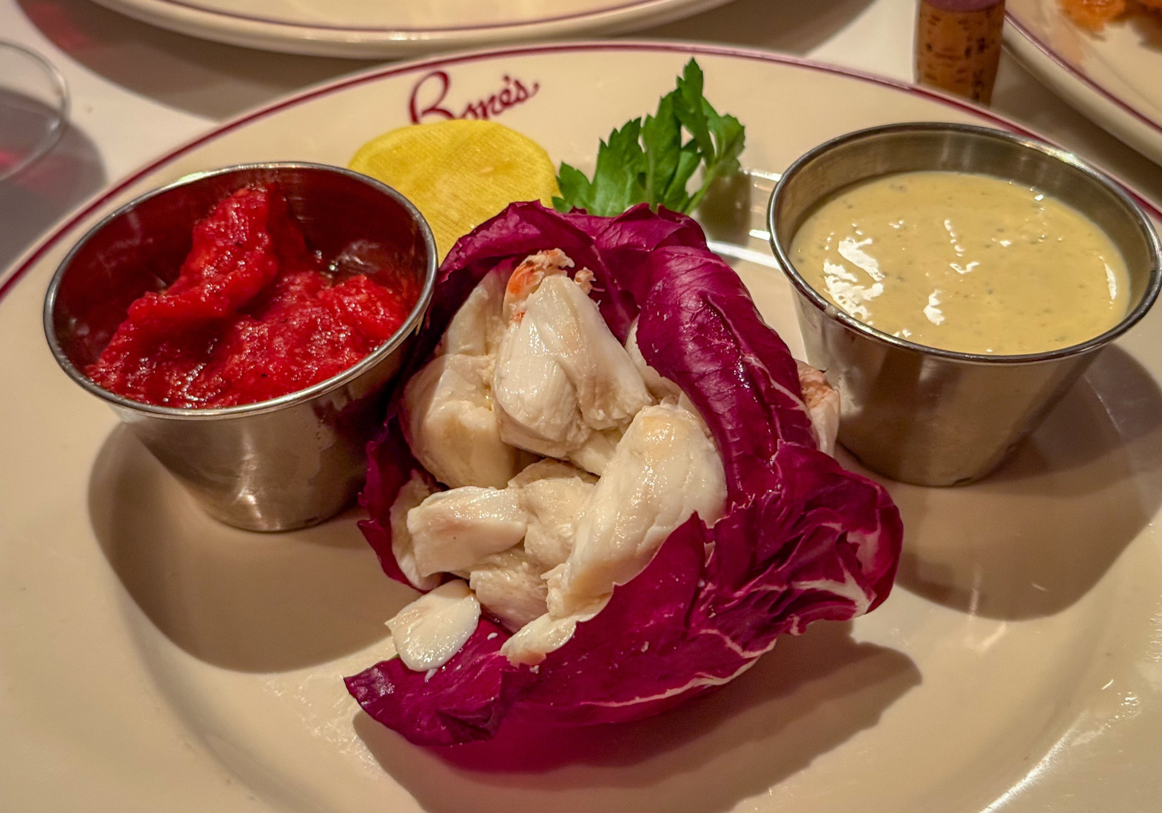 Bones remains Atlanta’s premier steakhouse and an enduring destination for special occasions and well-heeled regulars. Check out this crab cocktail available at the restaurant. (Henri Hollis/AJC)