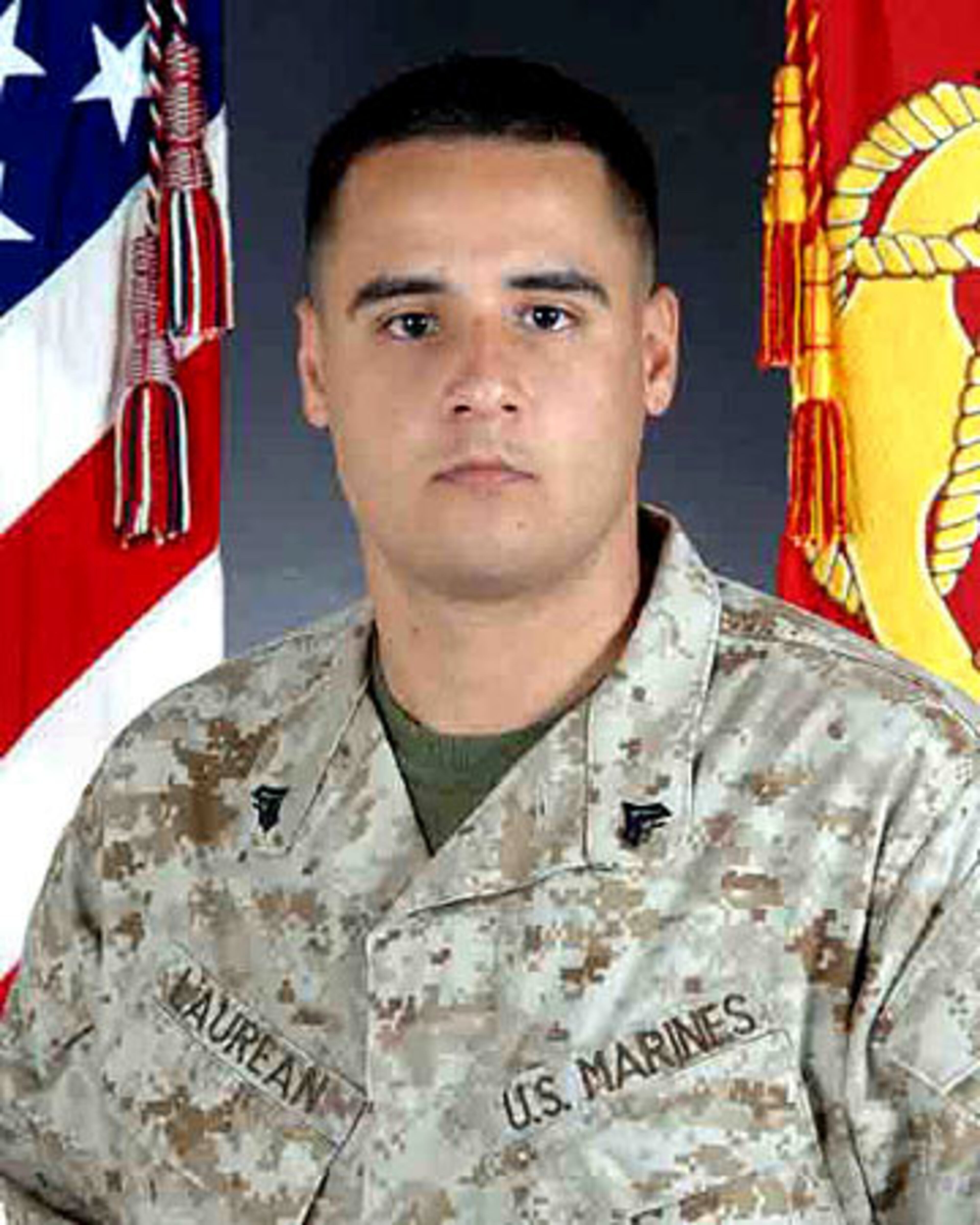 Marine Cpl. Cesar Armando Laurean reportedly gave his wife a note that said Lance Cpl. Maria Lauterbach cut her own throat.