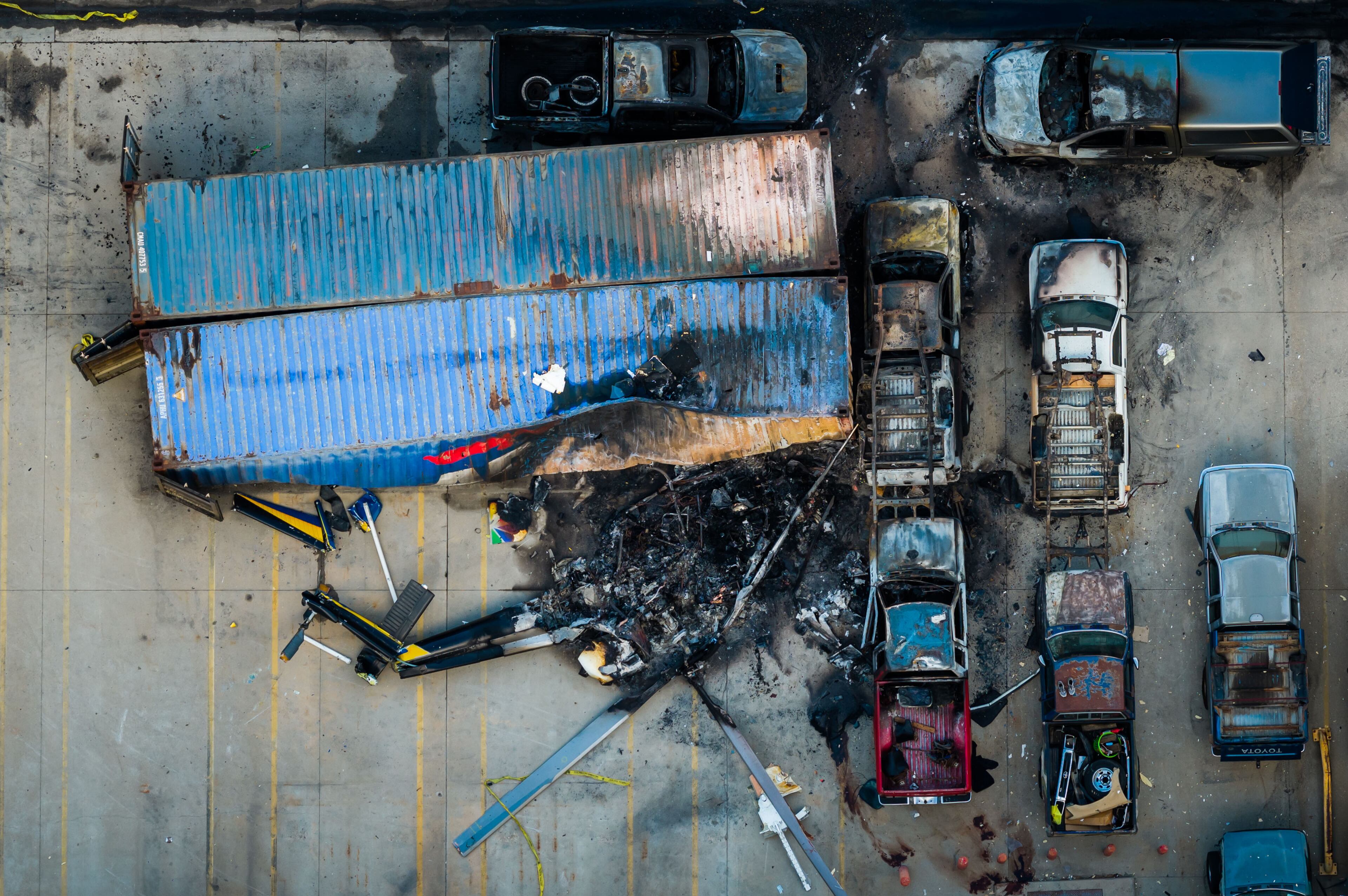 APTOPIX Helicopter Crash Los Angeles