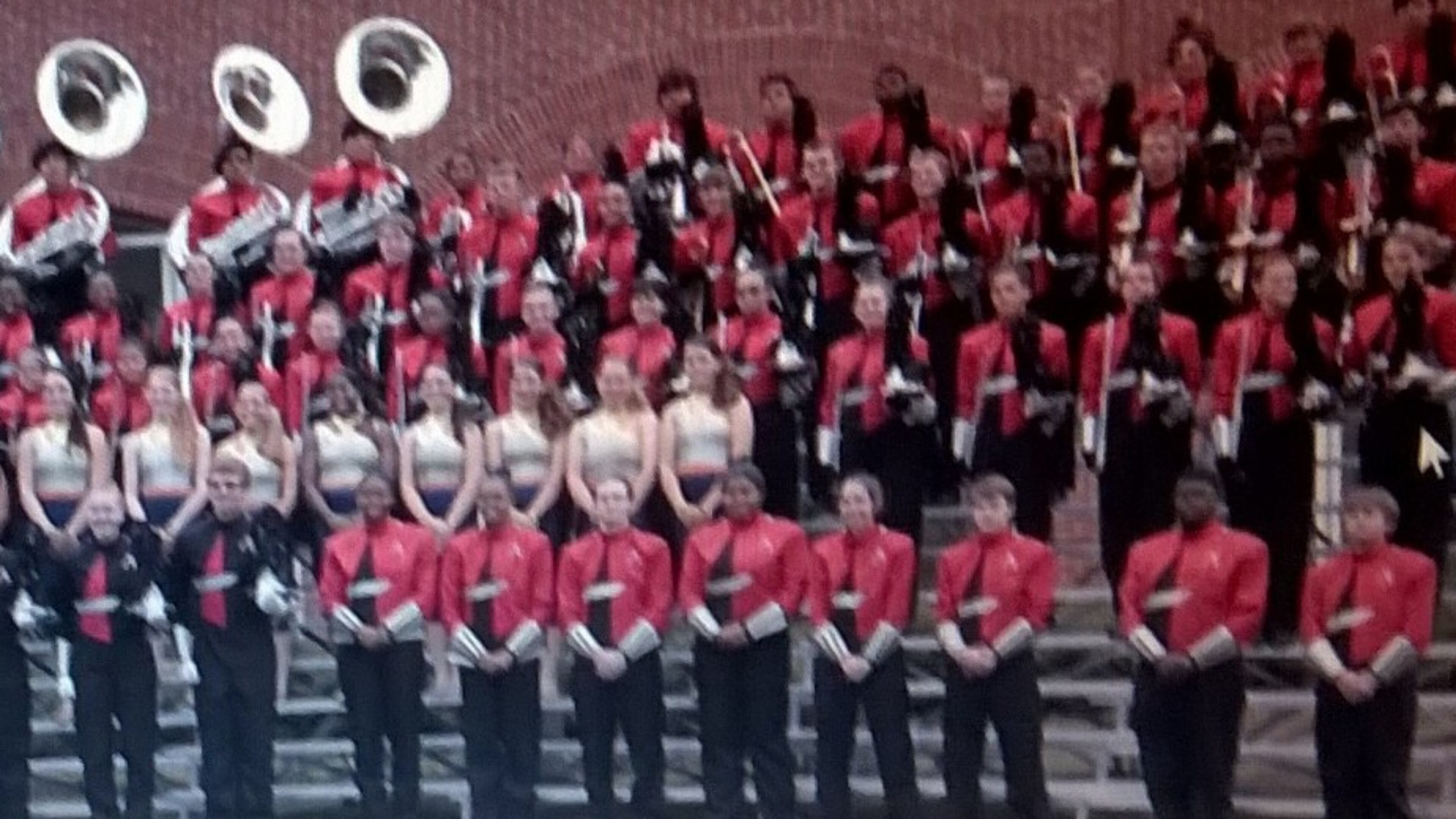 Allatoona High School band members will receive new uniforms with a loan from the Cobb County Board of Education. Courtesy of Cobb County School District